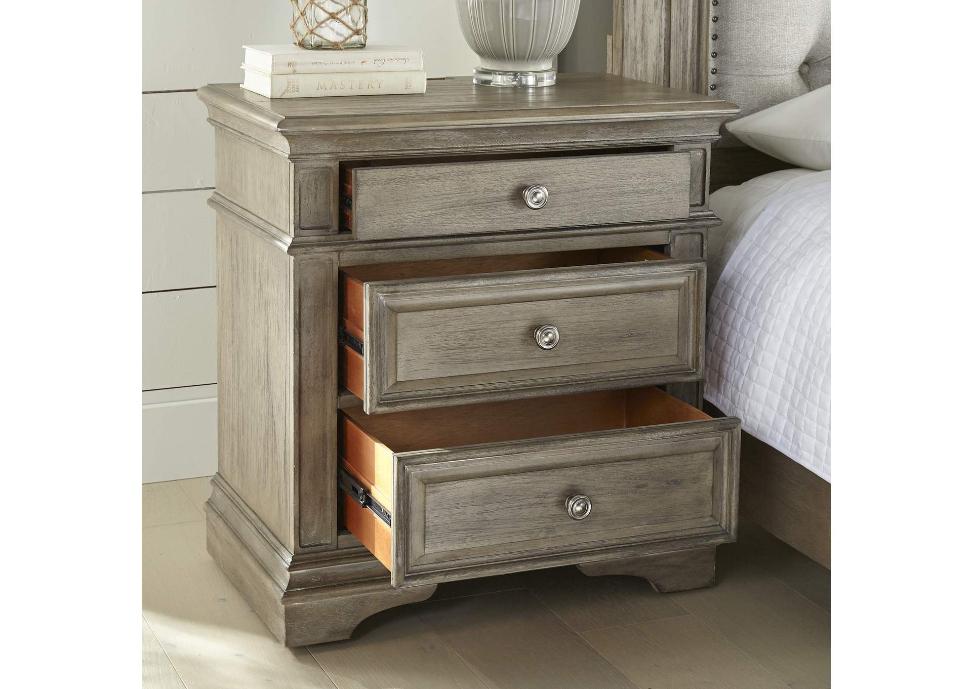 Highland Park Nightstand Waxed image 3