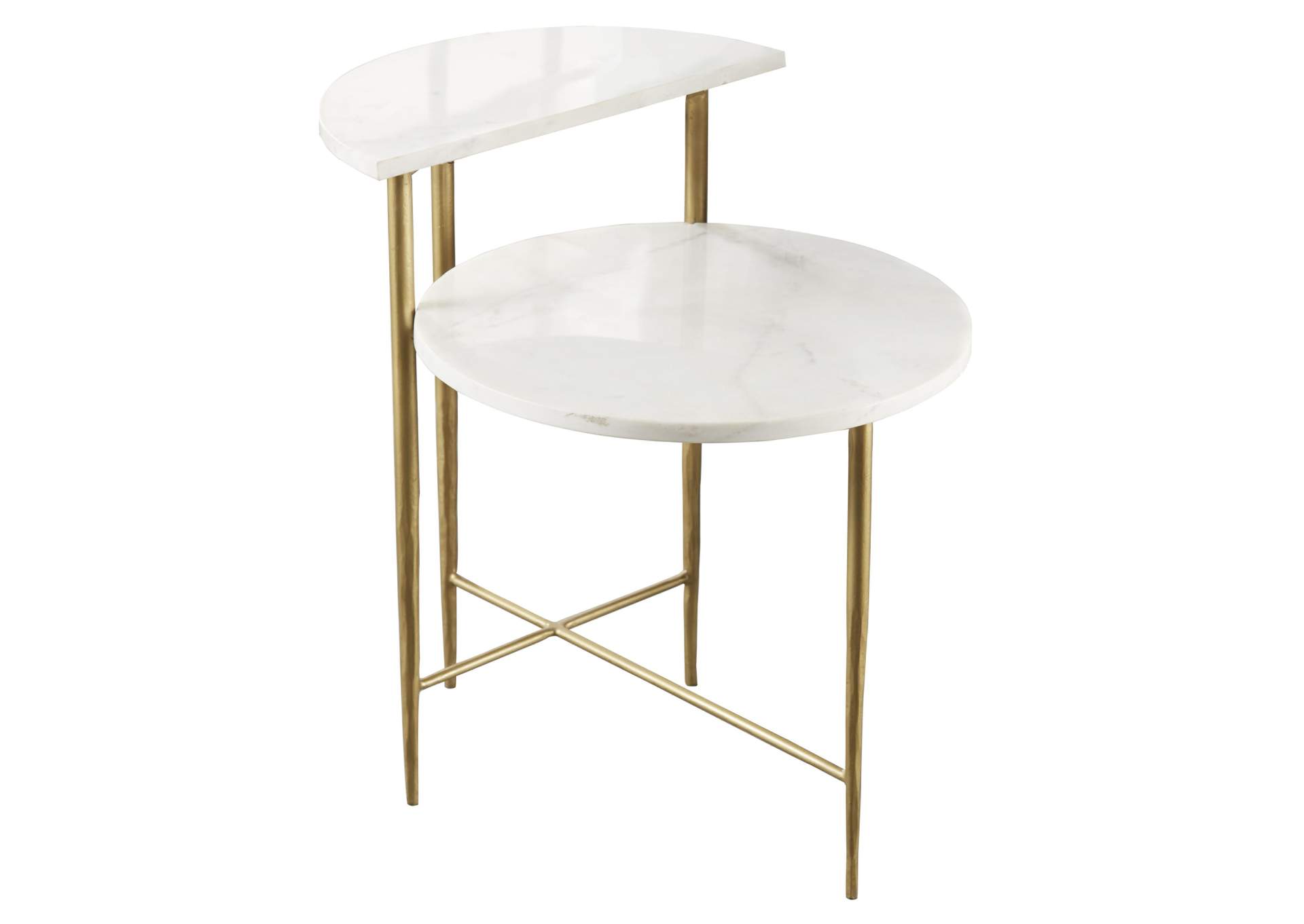 Patna White Marble Top Side image 1