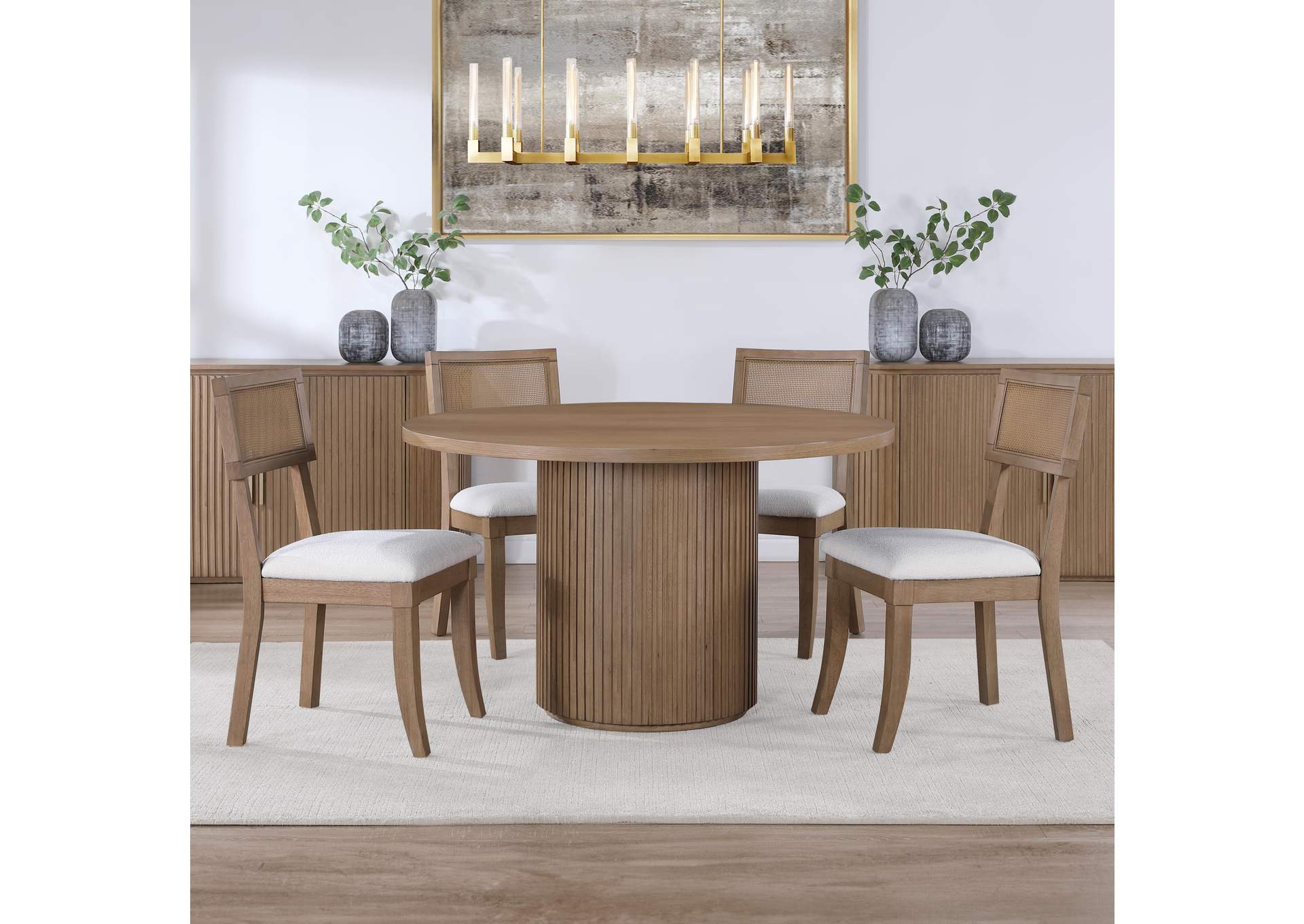 Colvin Brown 5-Piece Dining Set image 1