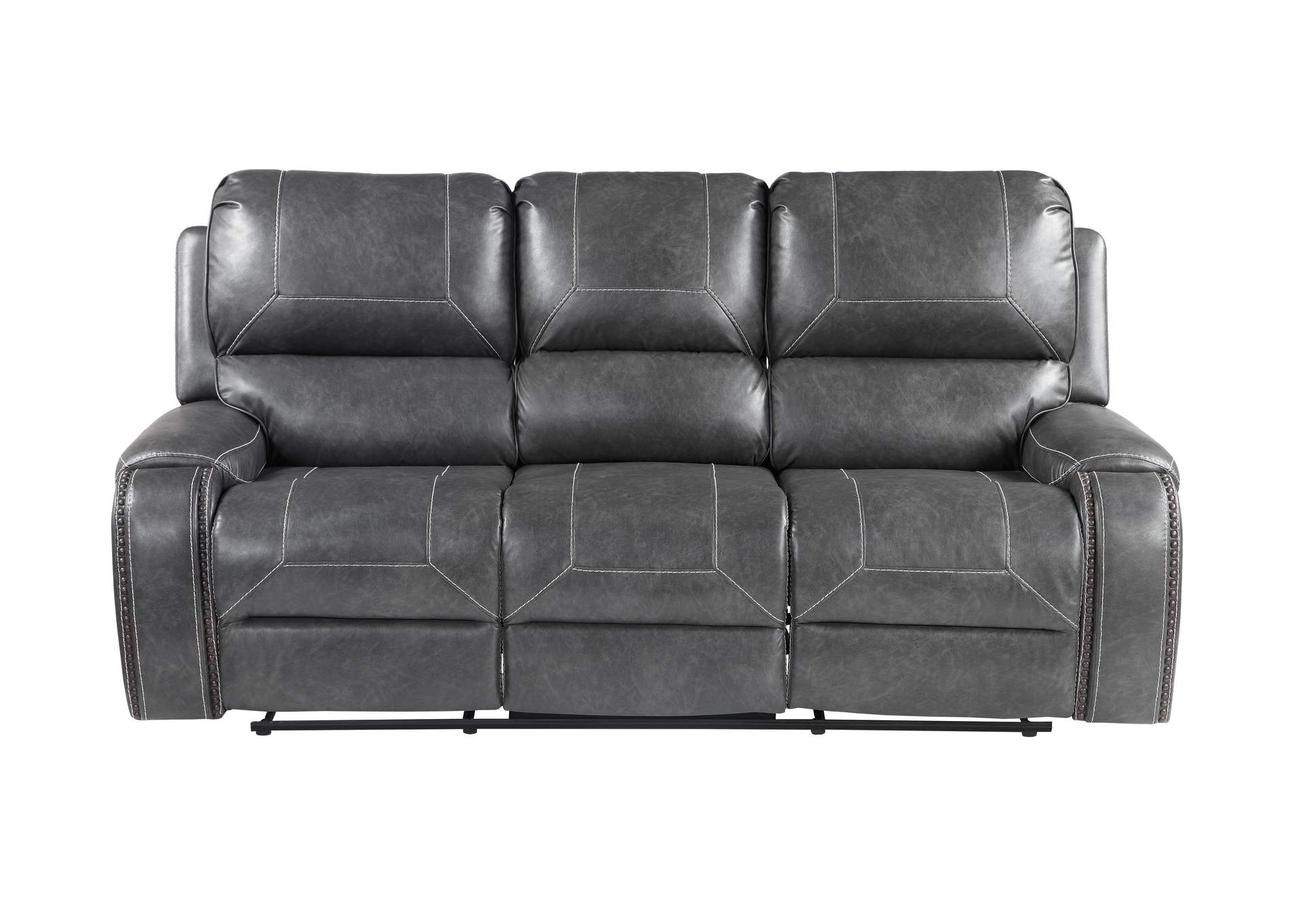 Keily Gray Manual Sofa image 1