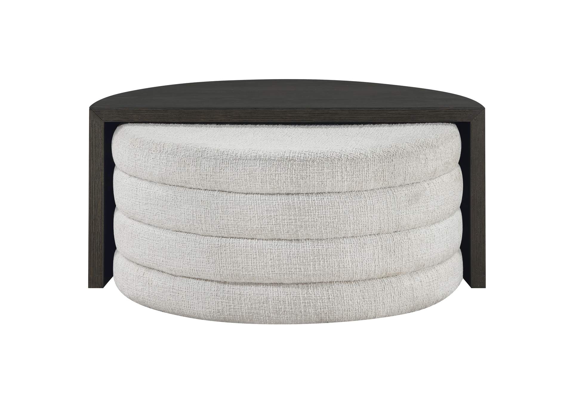 Florence Black Nesting Cocktail Table image 1