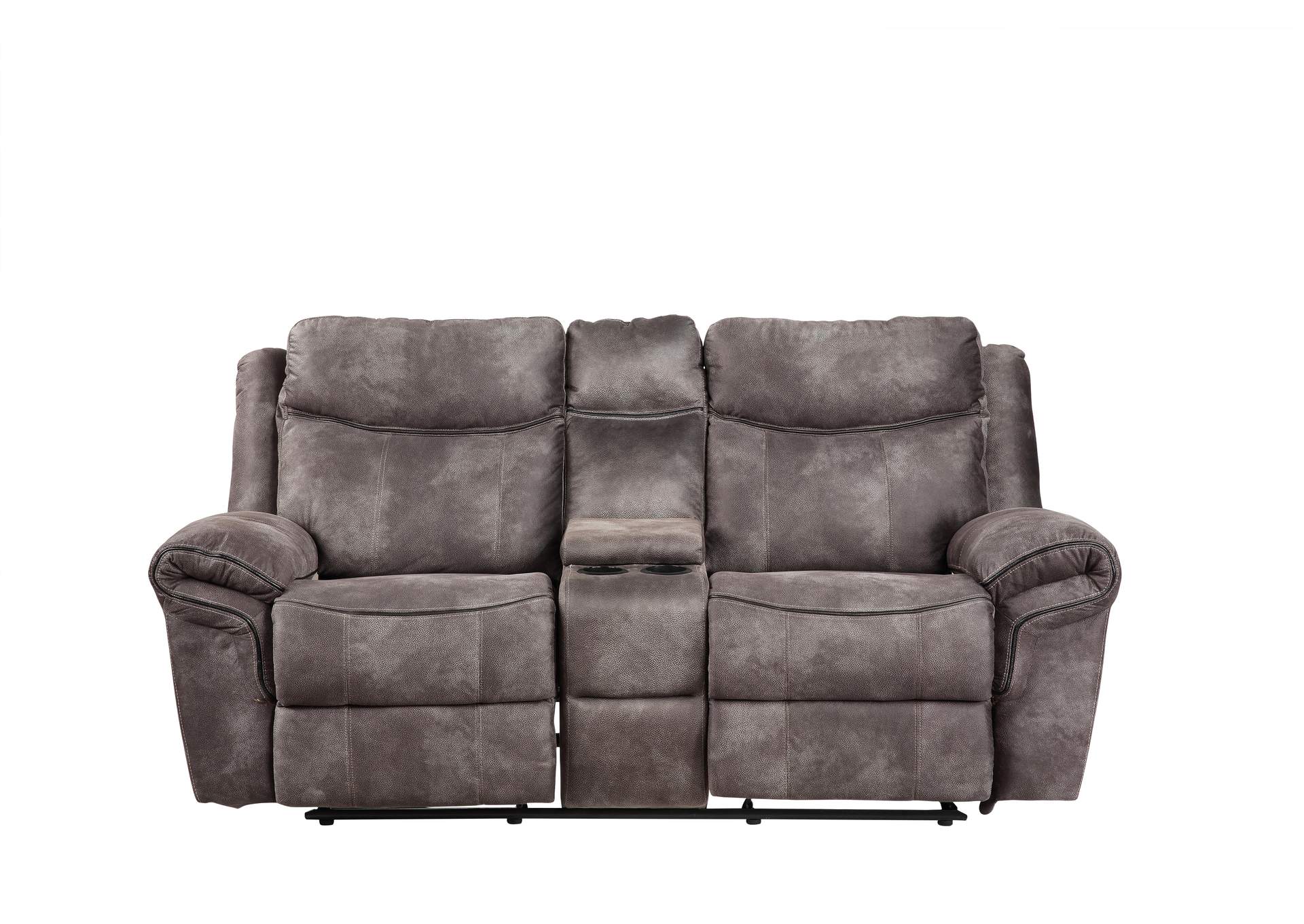 Nashville Gray Glider Recliner Conso image 1