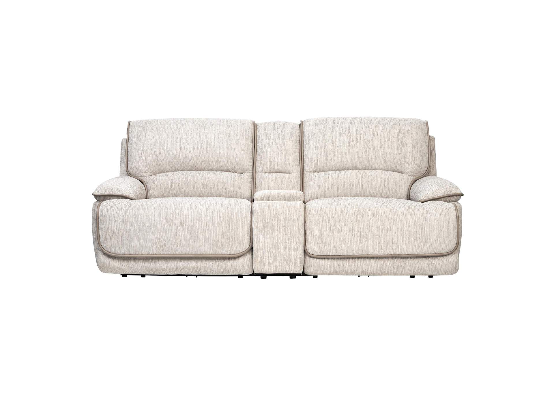 Olsen Dove 3-Piece Power Reclining Sectional image 1