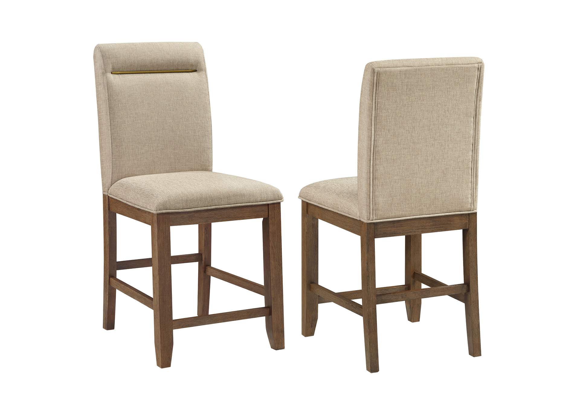 Garland Brown Counter Chair image 1