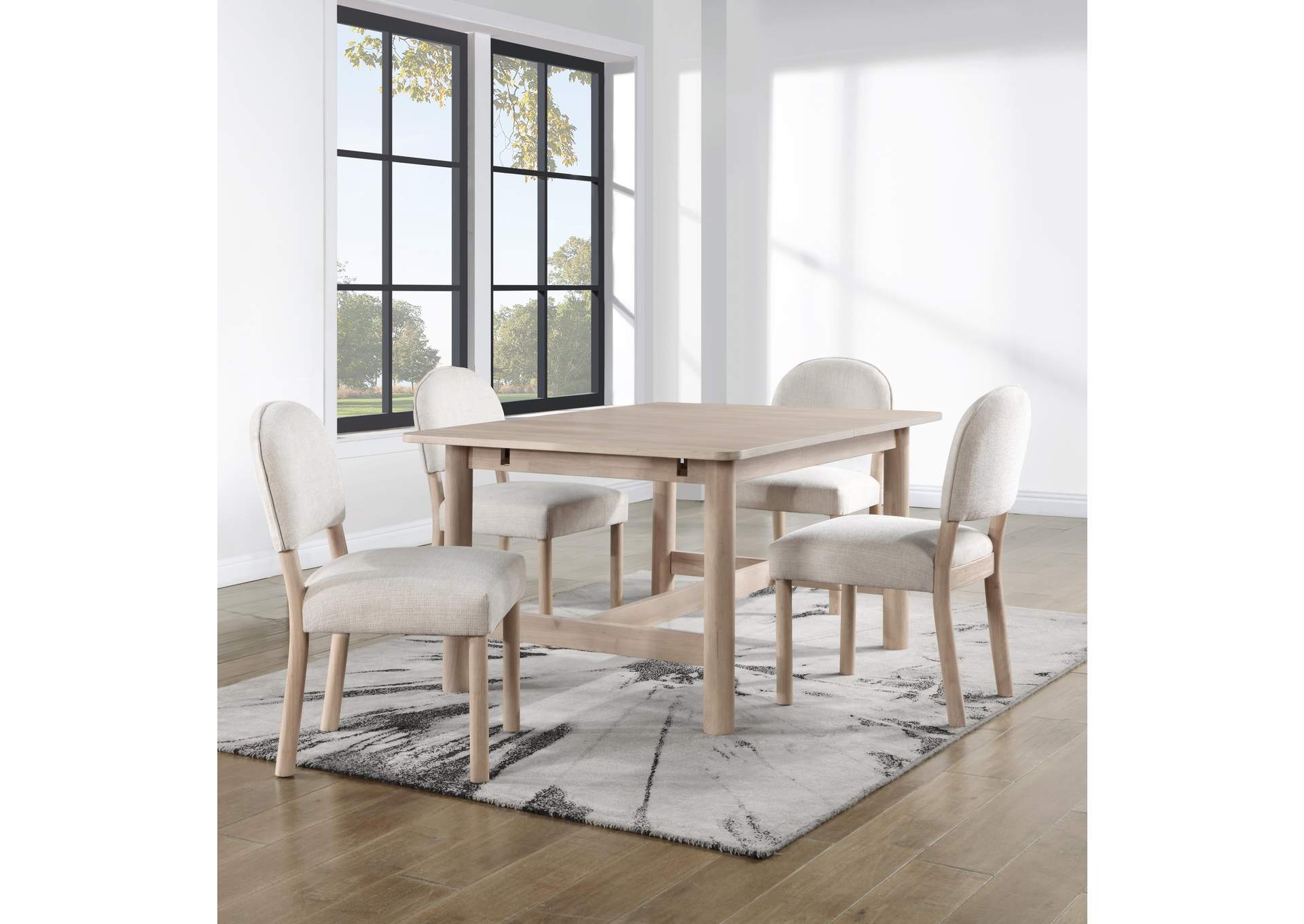Gabby 5-Piece Dining Set - Table, 4 Side Chairs image 1