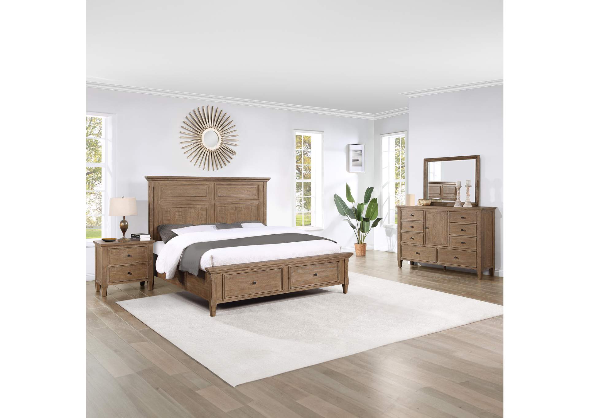 Riverdale 4-Piece Queen Storage Bedroom Set image 1