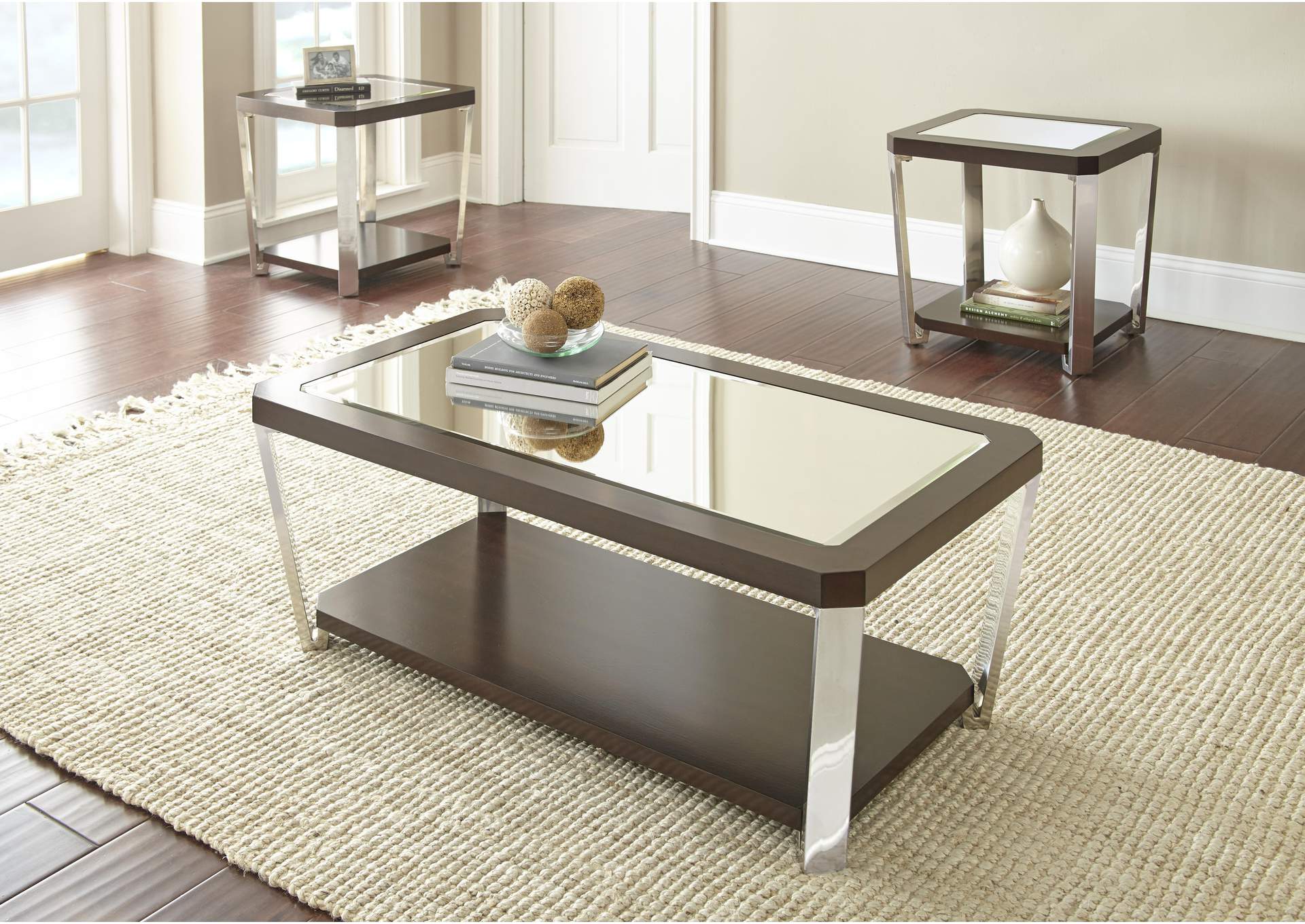 Truman Brown 3-Piece Occasional Set image 1