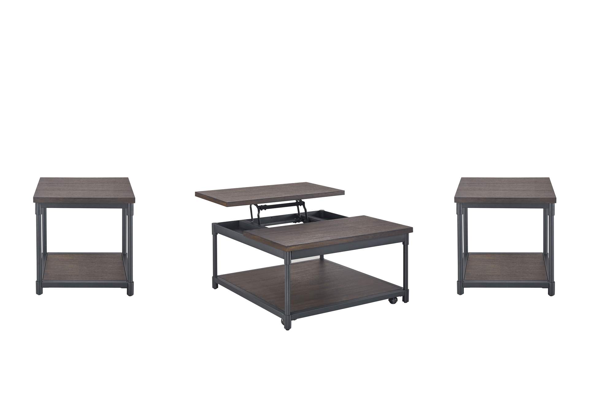 Prescott Oak 3-Piece Occasional Set image 1