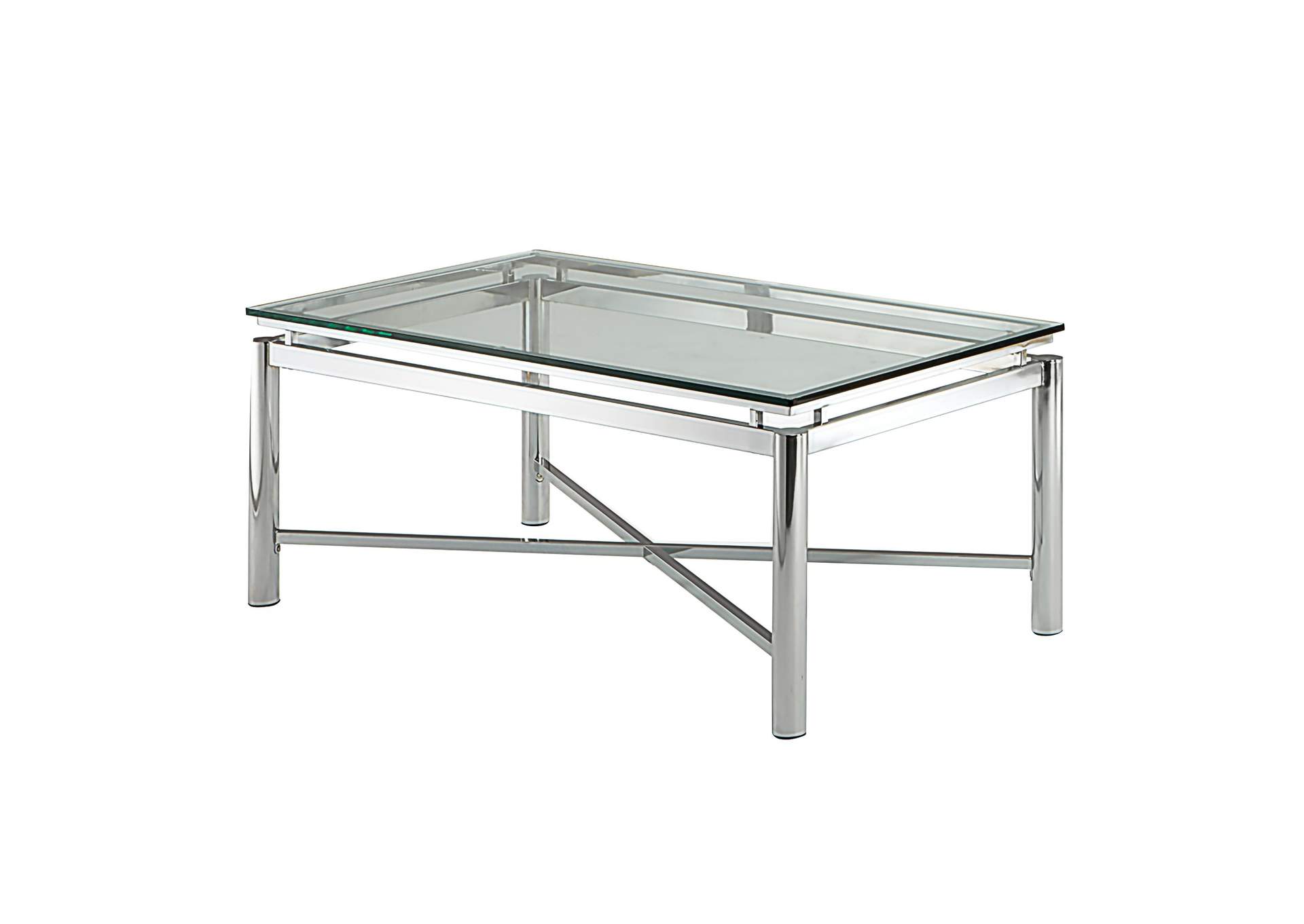 Nora Glass Coffee Table image 1