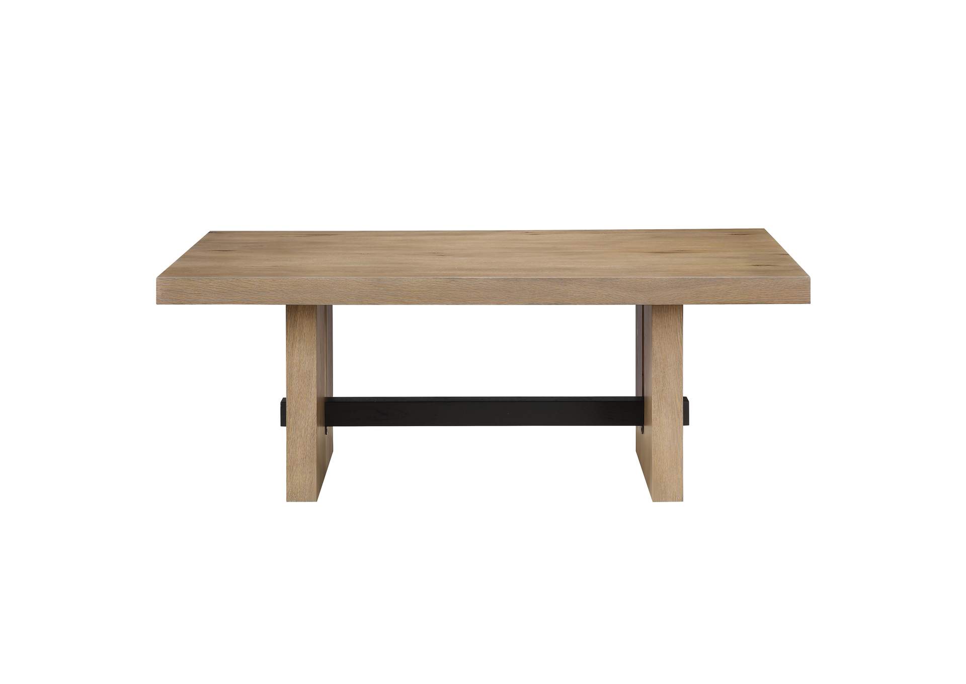 Aubrey 48″ Coffee Table, Brown image 1