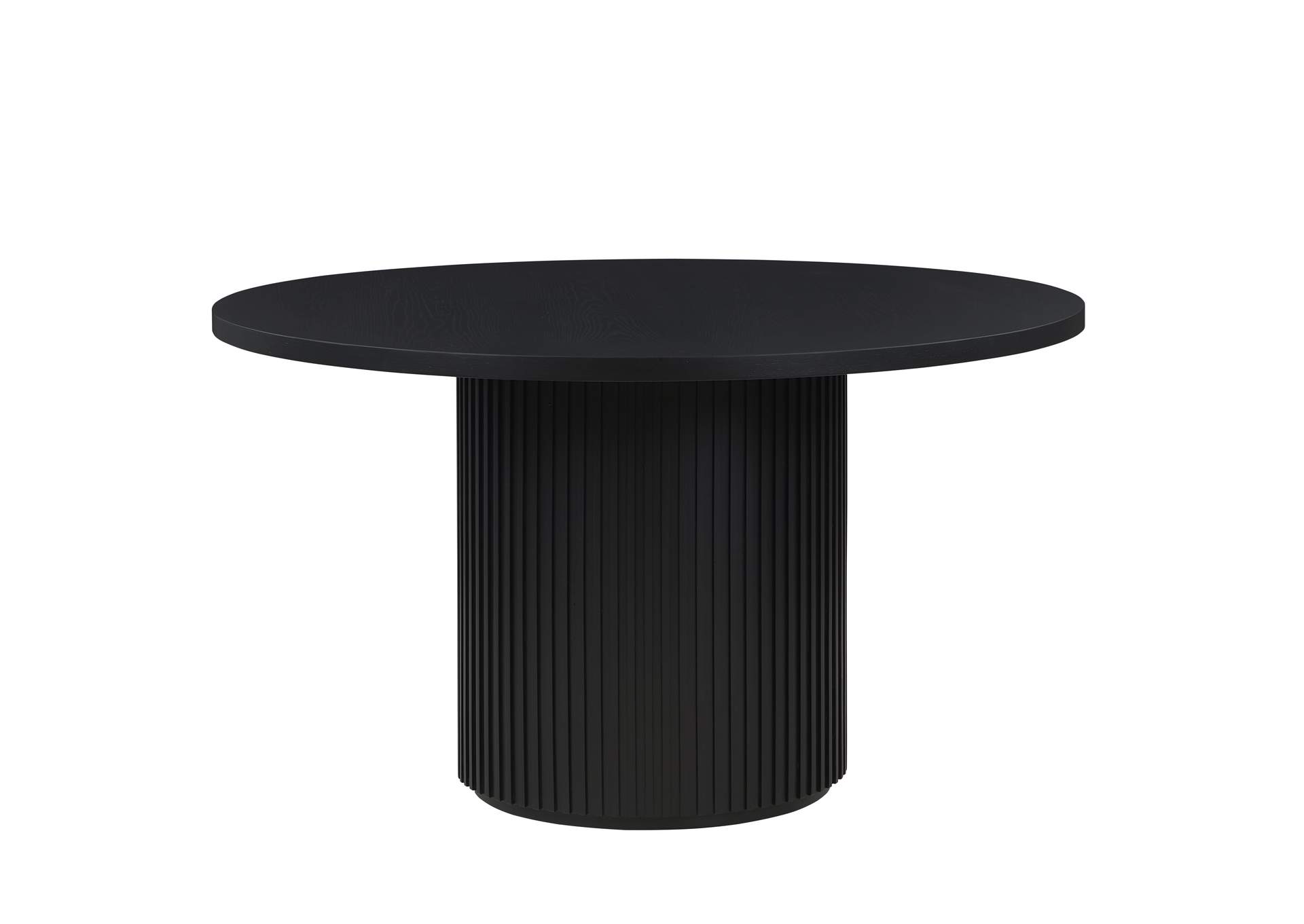 Colvin 52" Round Dining Table, Black image 1