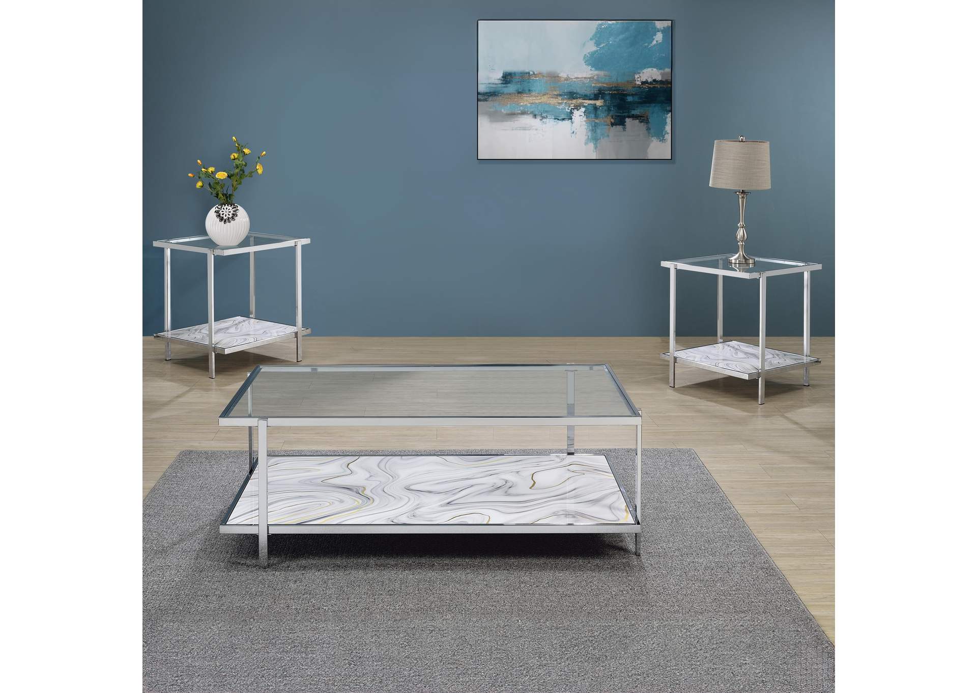 Mika 3-Piece Table Set image 1