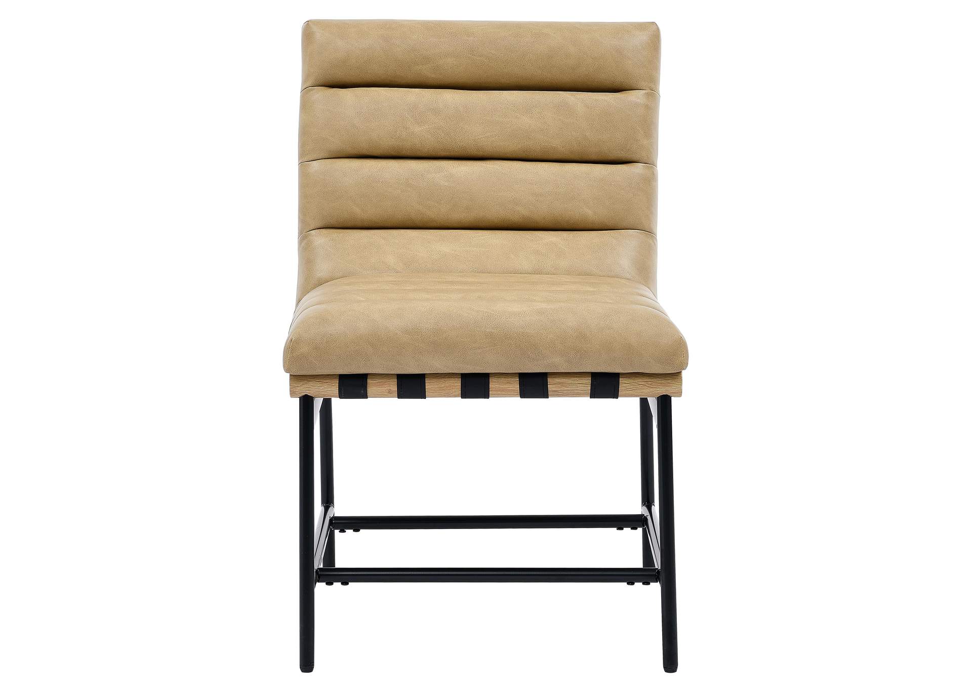 Nicco Sand Vegan Leather Side Chair image 1