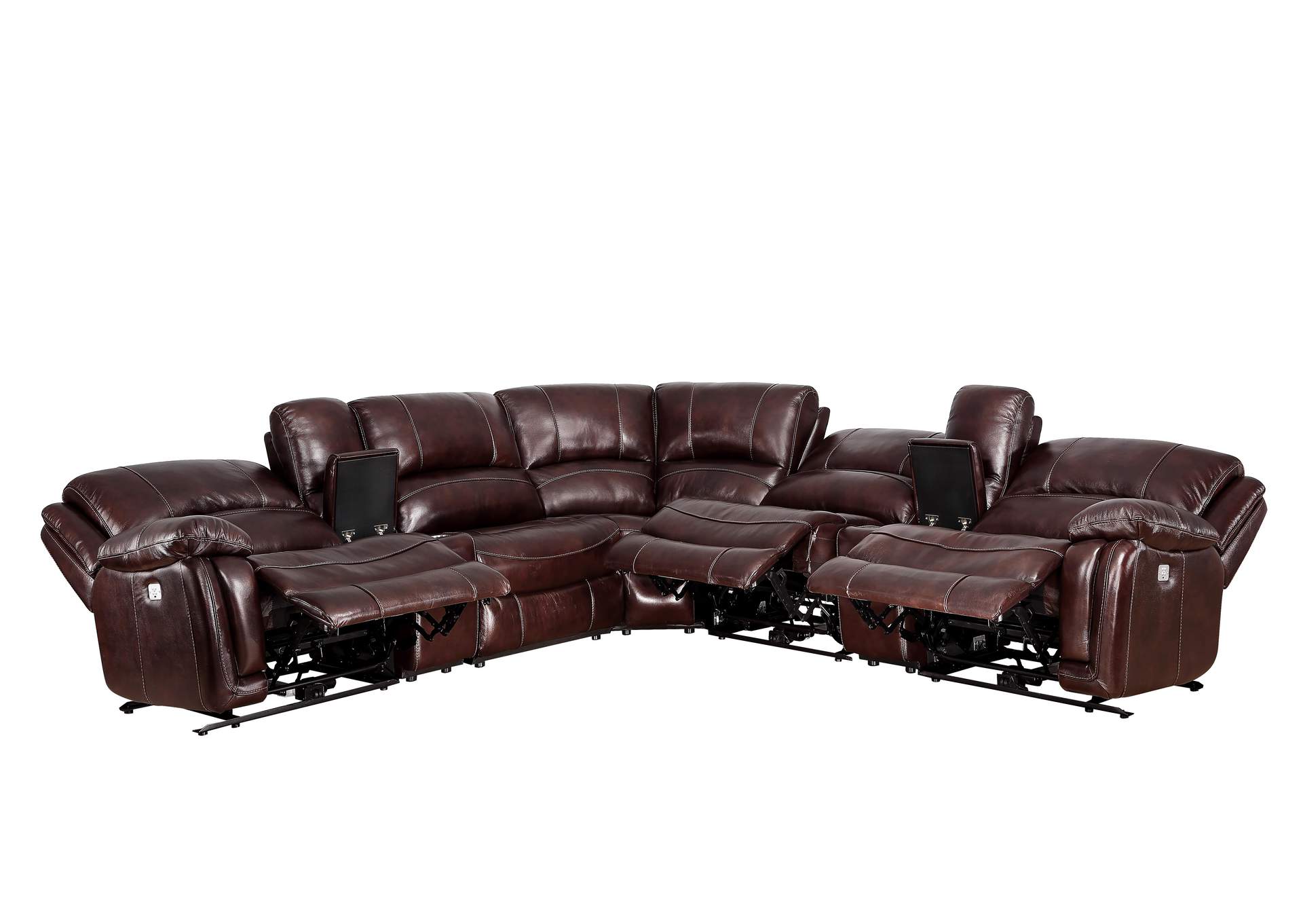 Denver 7-Piece Sectional image 1