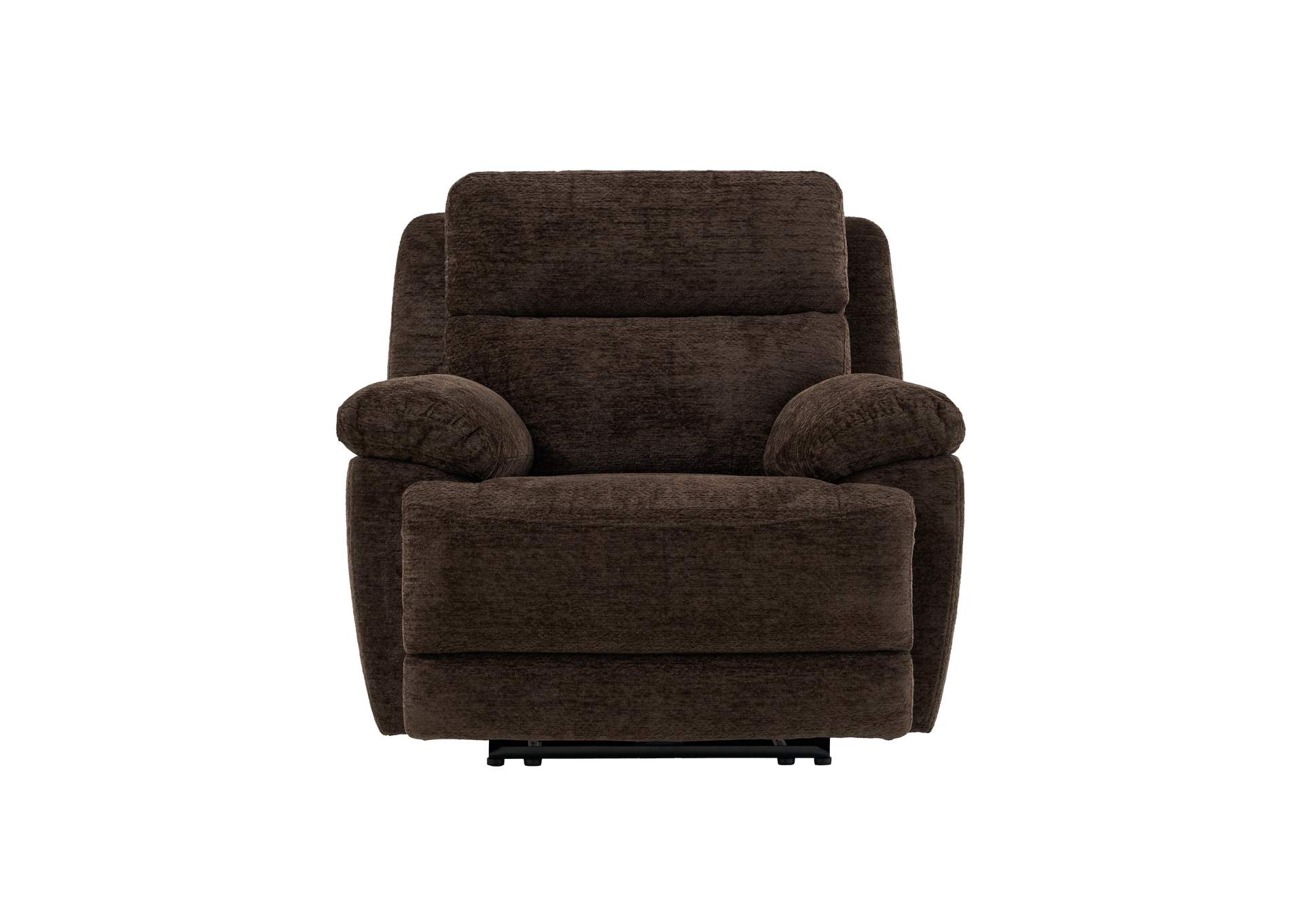 Gatlin Brown Dual-Power Recliner image 1