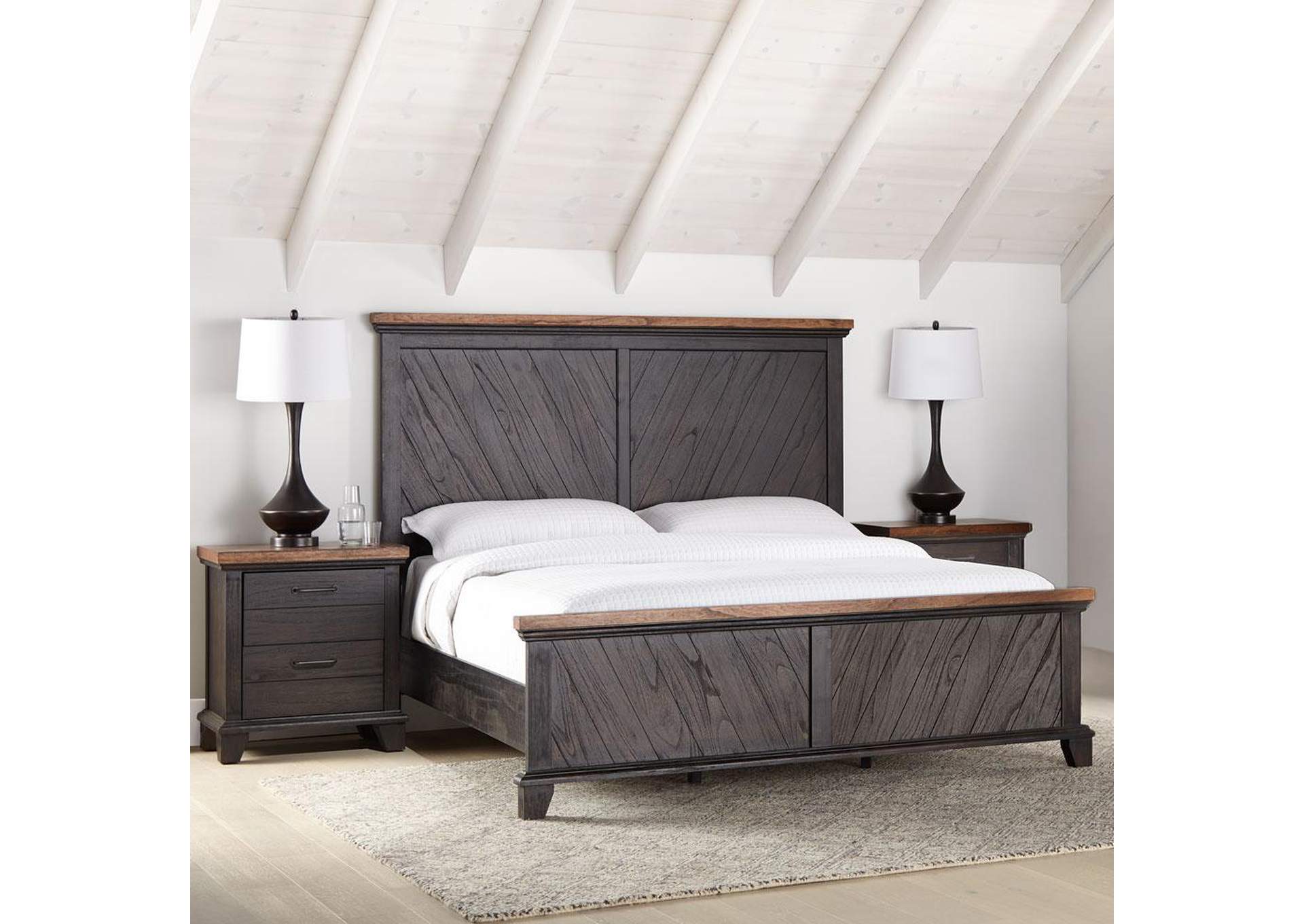 Bear Creek Brown King 3-Piece Bedroom Set image 1