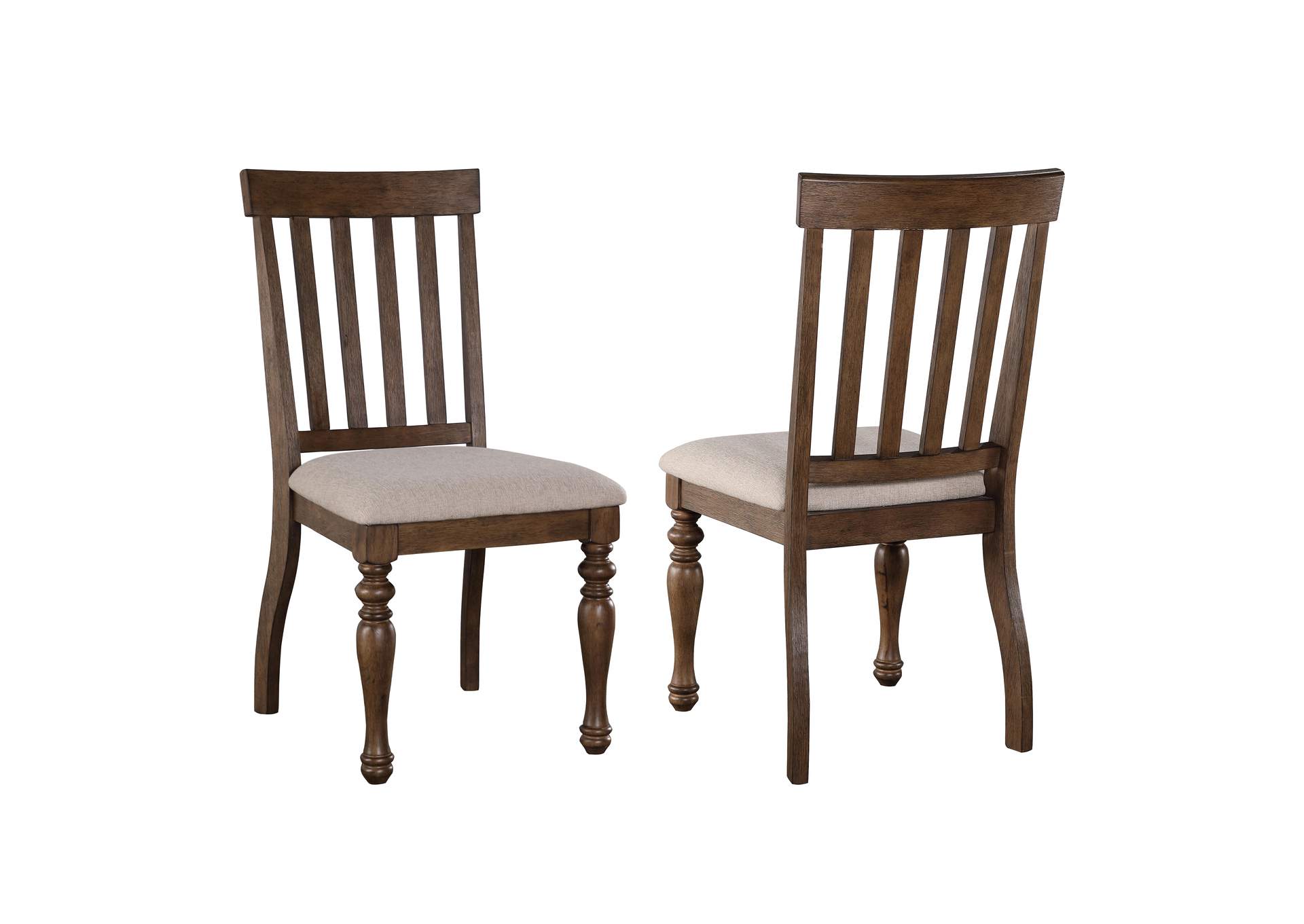 Joanna Side Chair, Brown image 1
