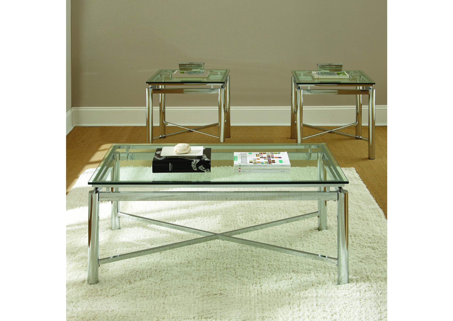 Nova Gray 3-Piece Occasional Set image 1