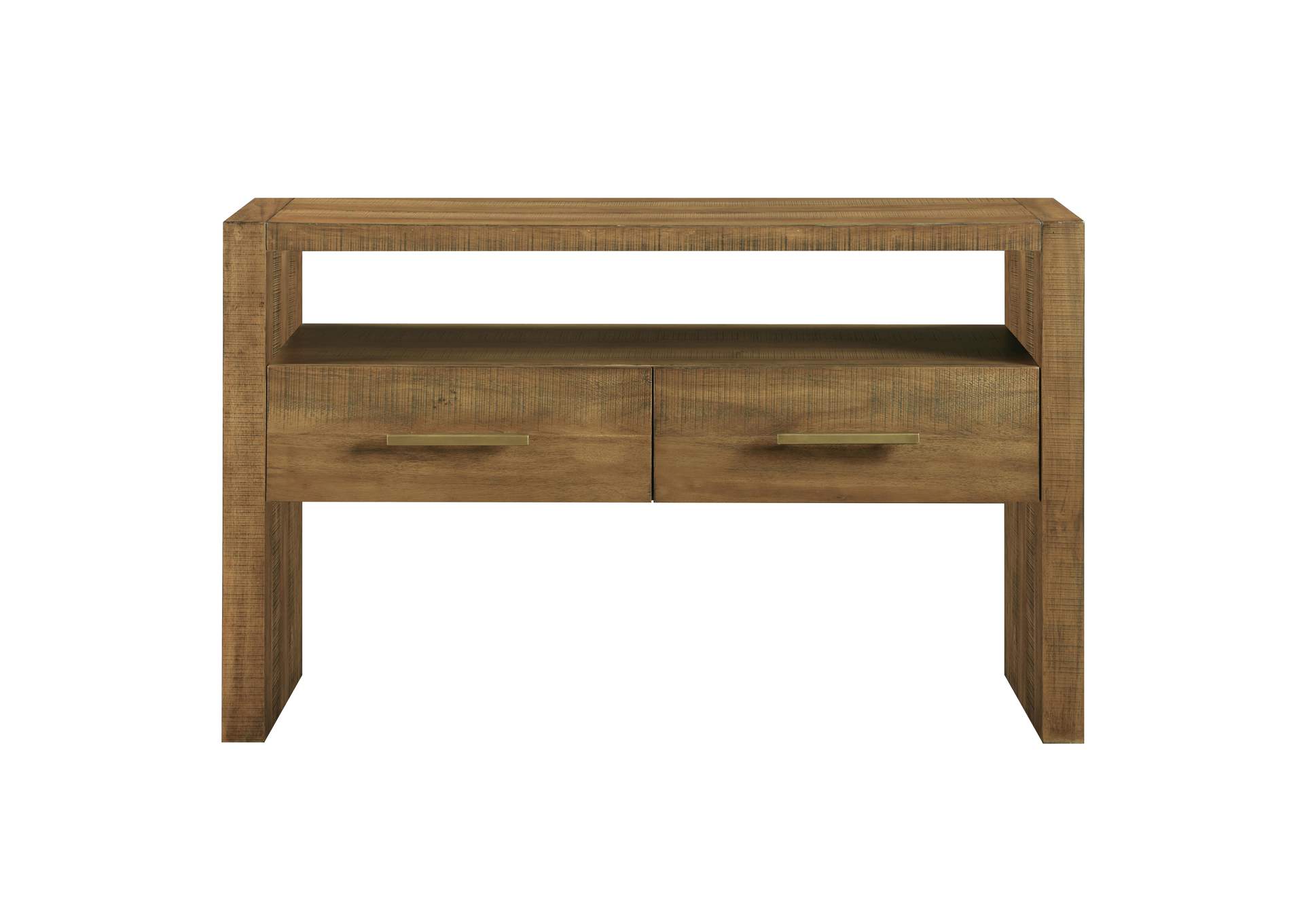 Garland Brown Wood Top Sofa Table image 1