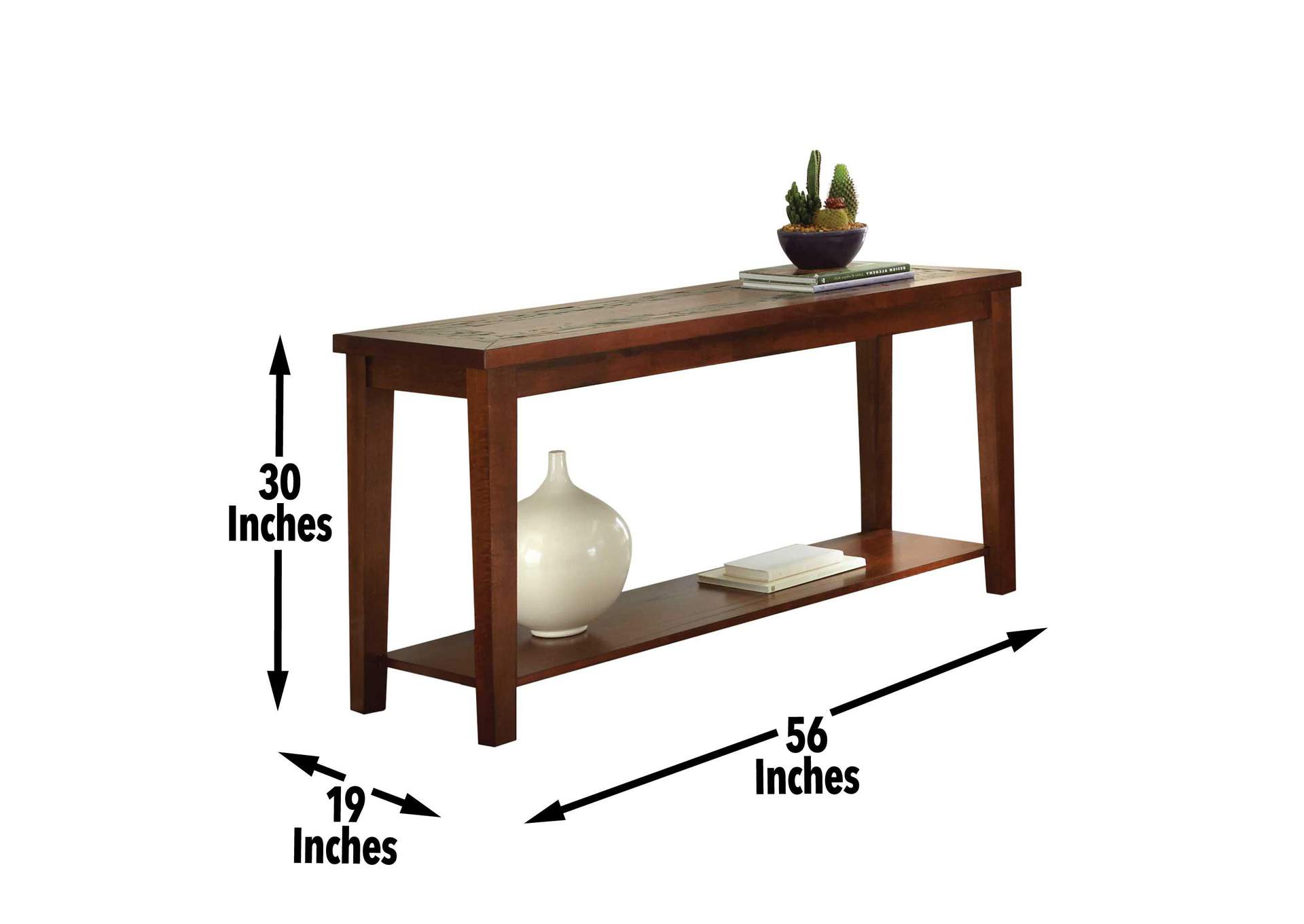 Davenport Slate Sofa Table