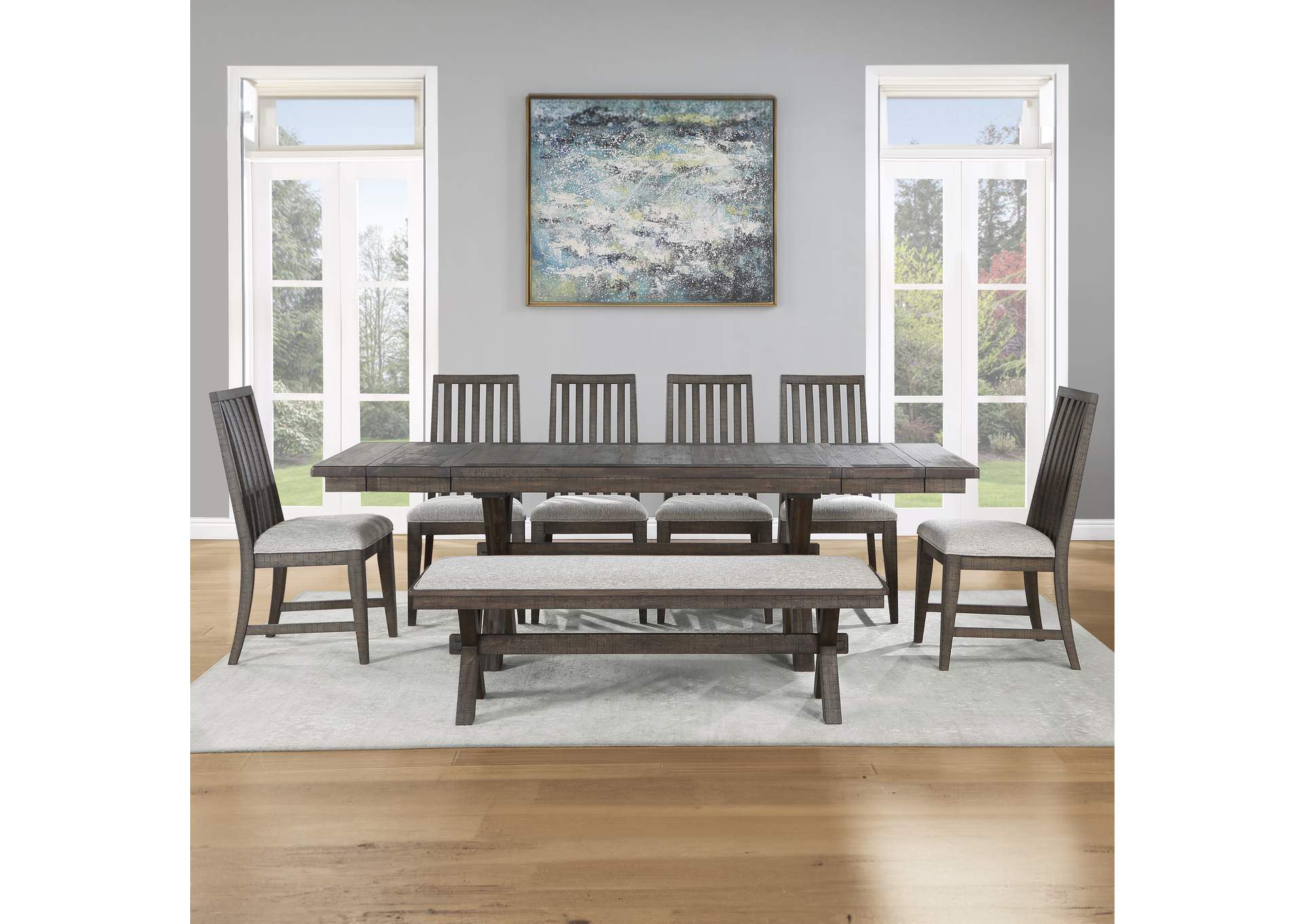 Riverdale Bench, Black