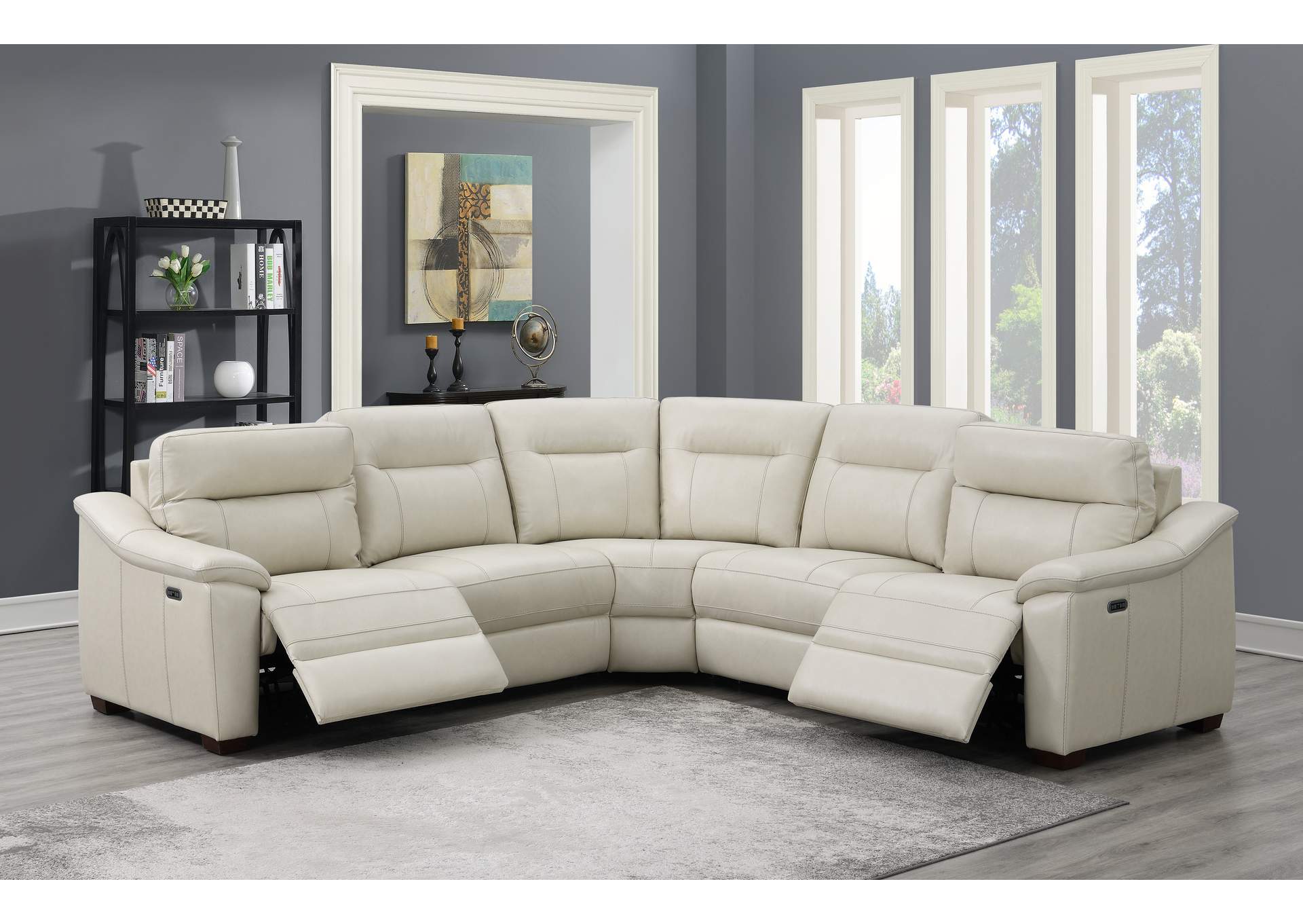 Casa Sectional Power - Power Left Arm