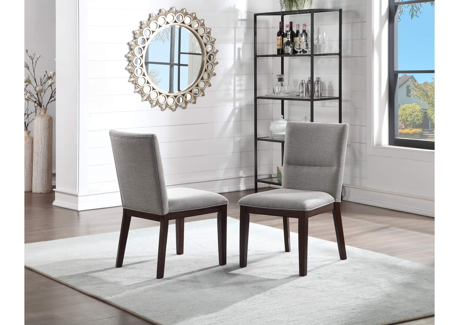 Amalie Side Chair, Brown