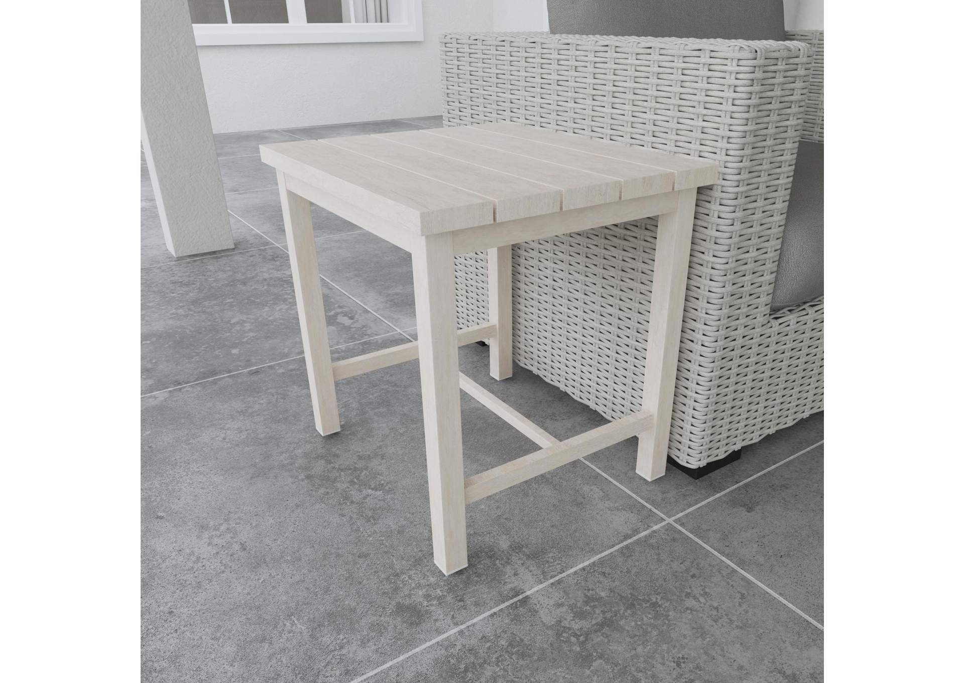 Blakely Outdoor Aluminum End Table