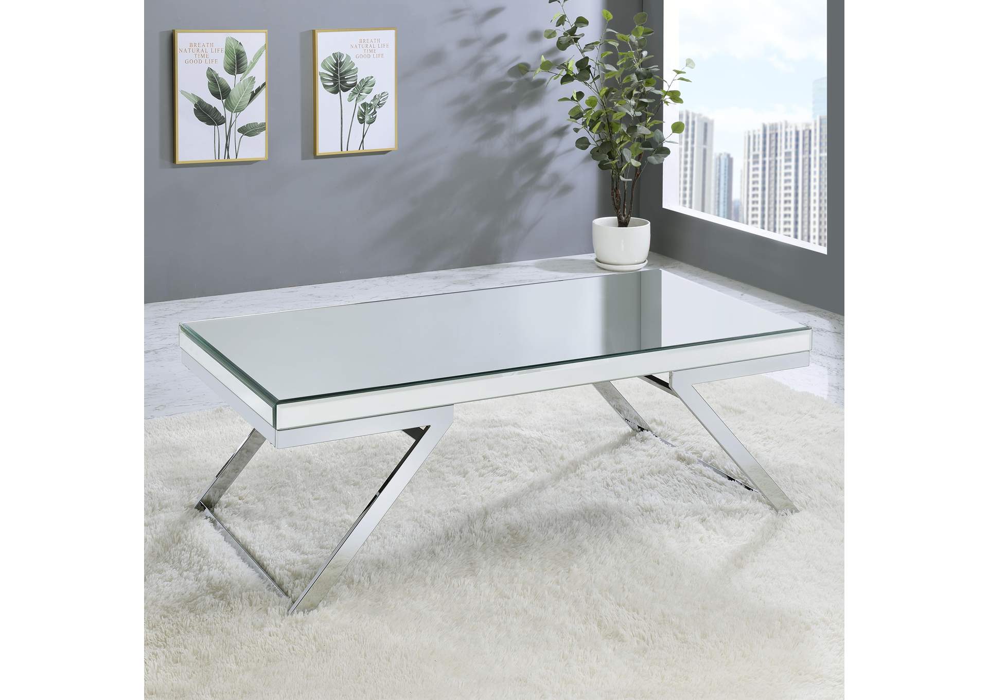 Alfresco Mirrored Coffee Table