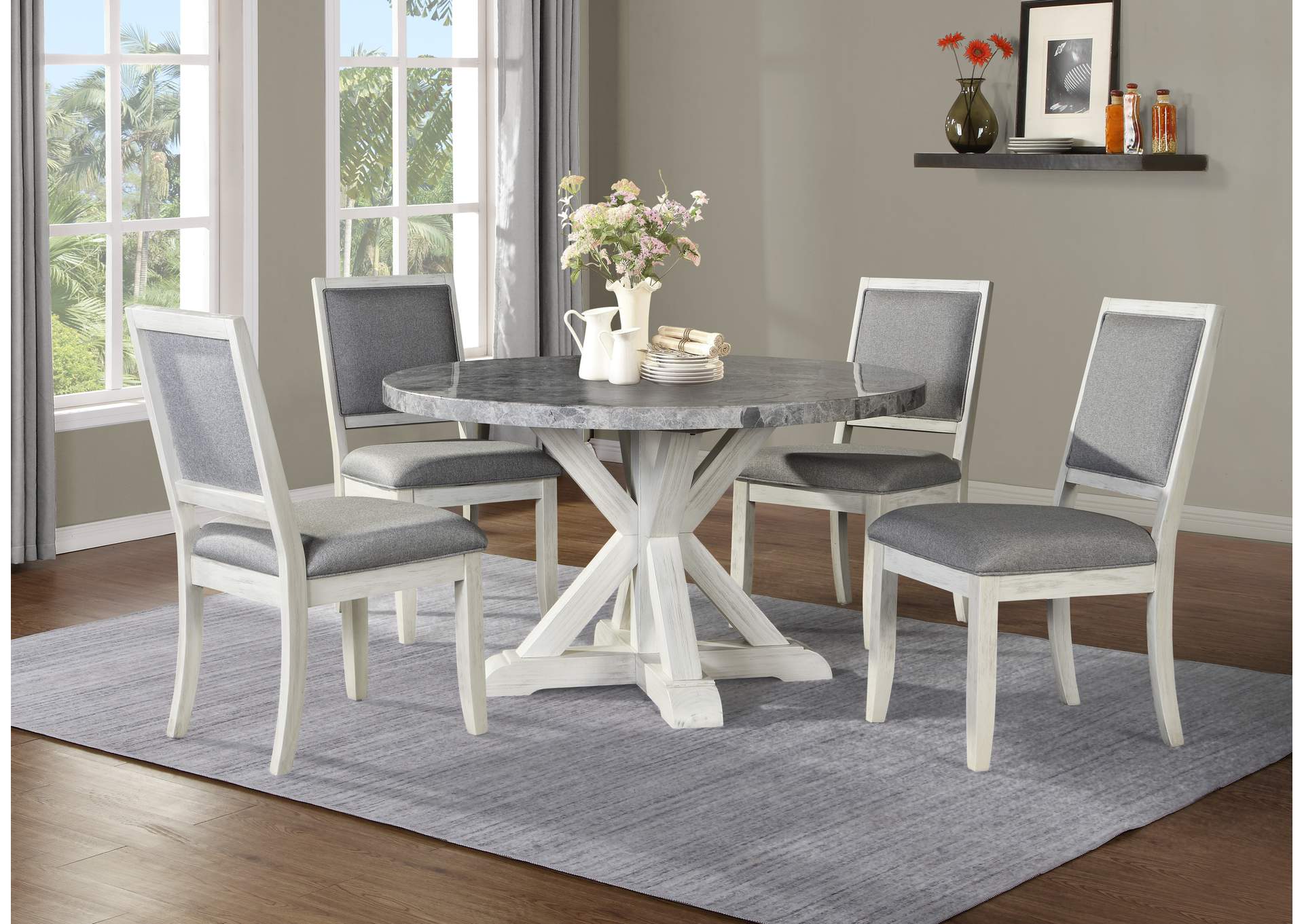 Canova Round 5-Piece Dining Set