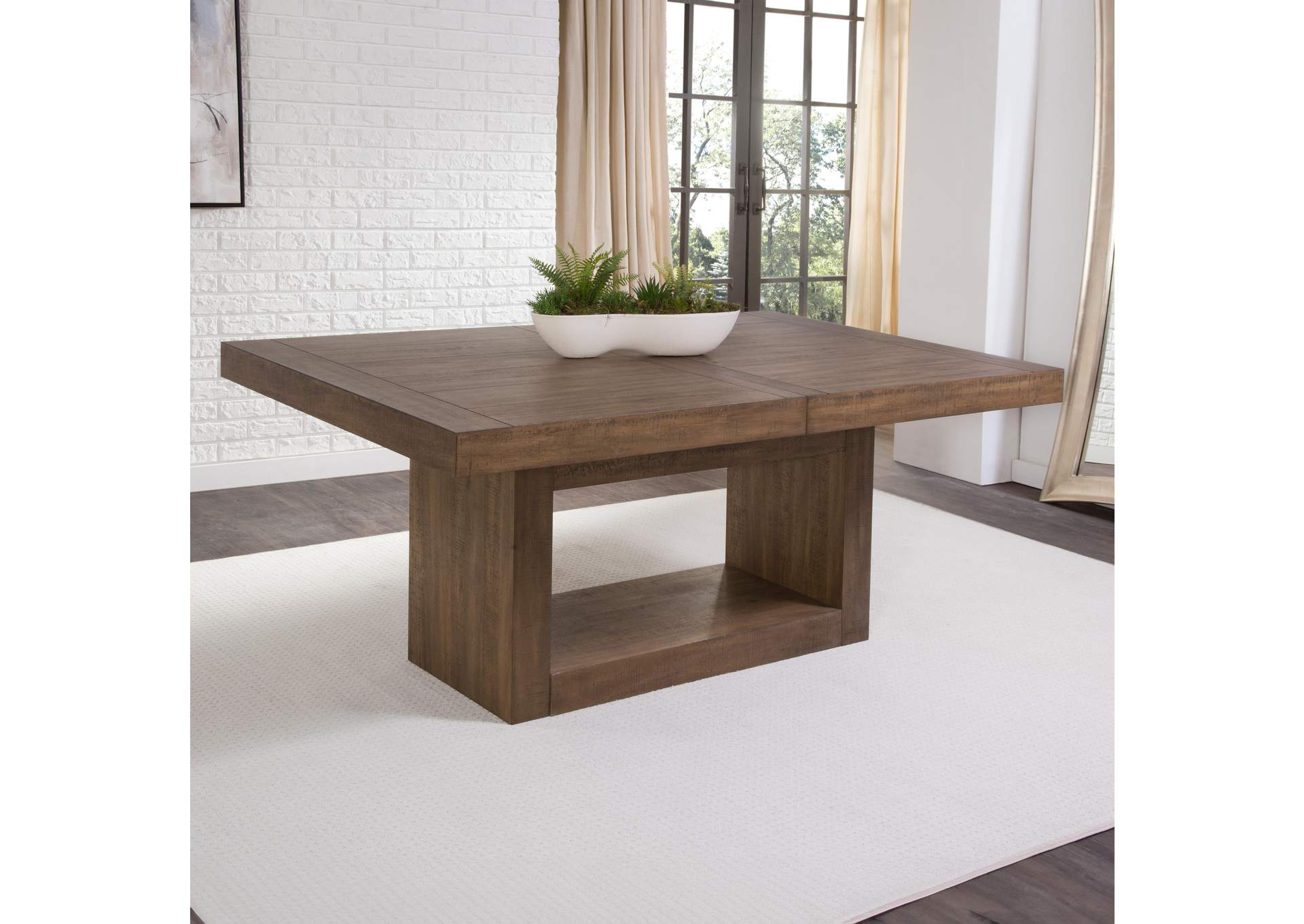 Garland Brown Dining Table and 6 Chairs image 2