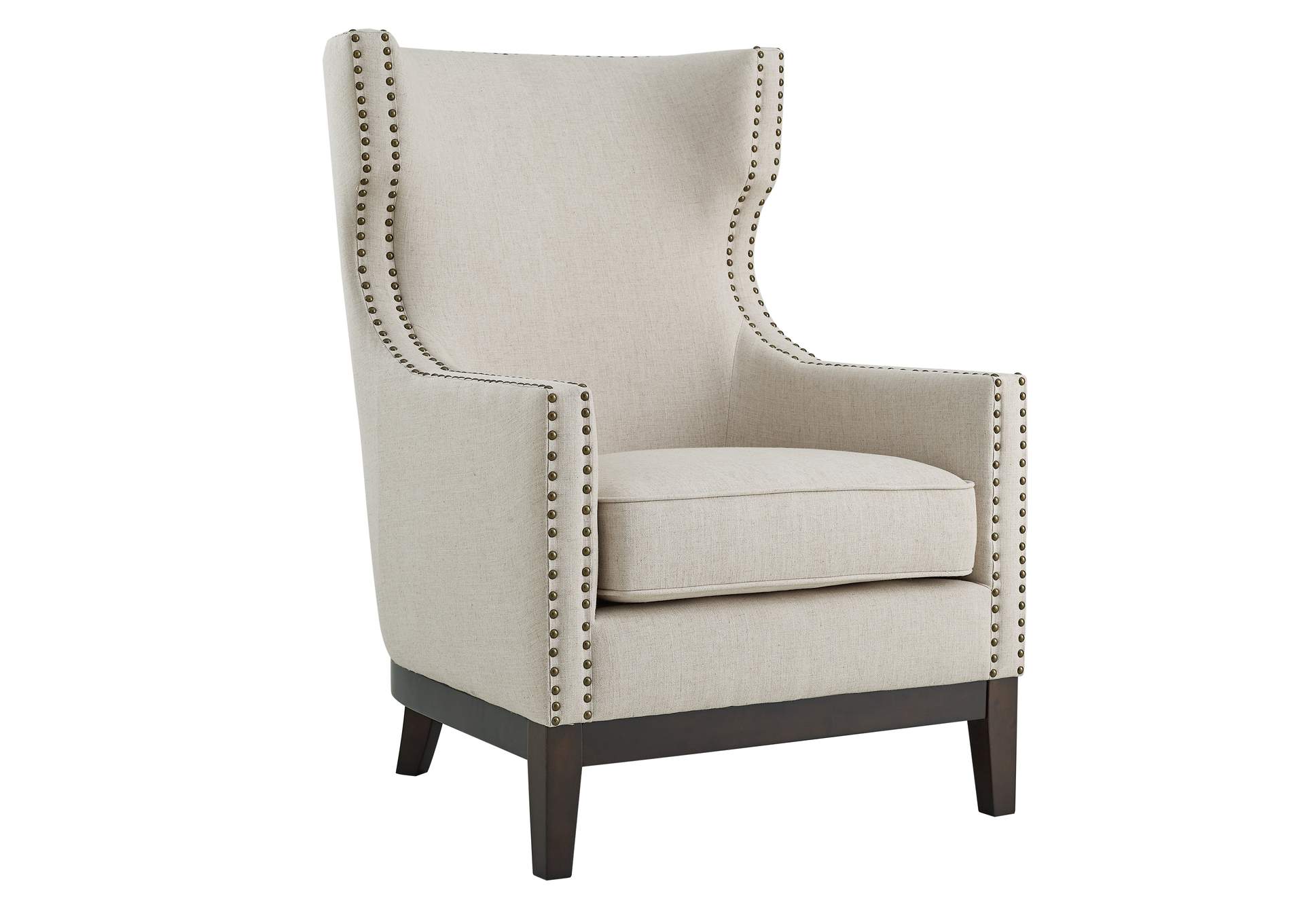 Roswell Linen Accent Chair