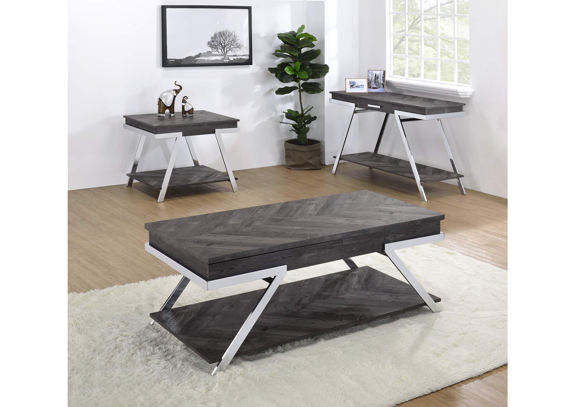 Roma 3-Piece Occasional Table Set image 11