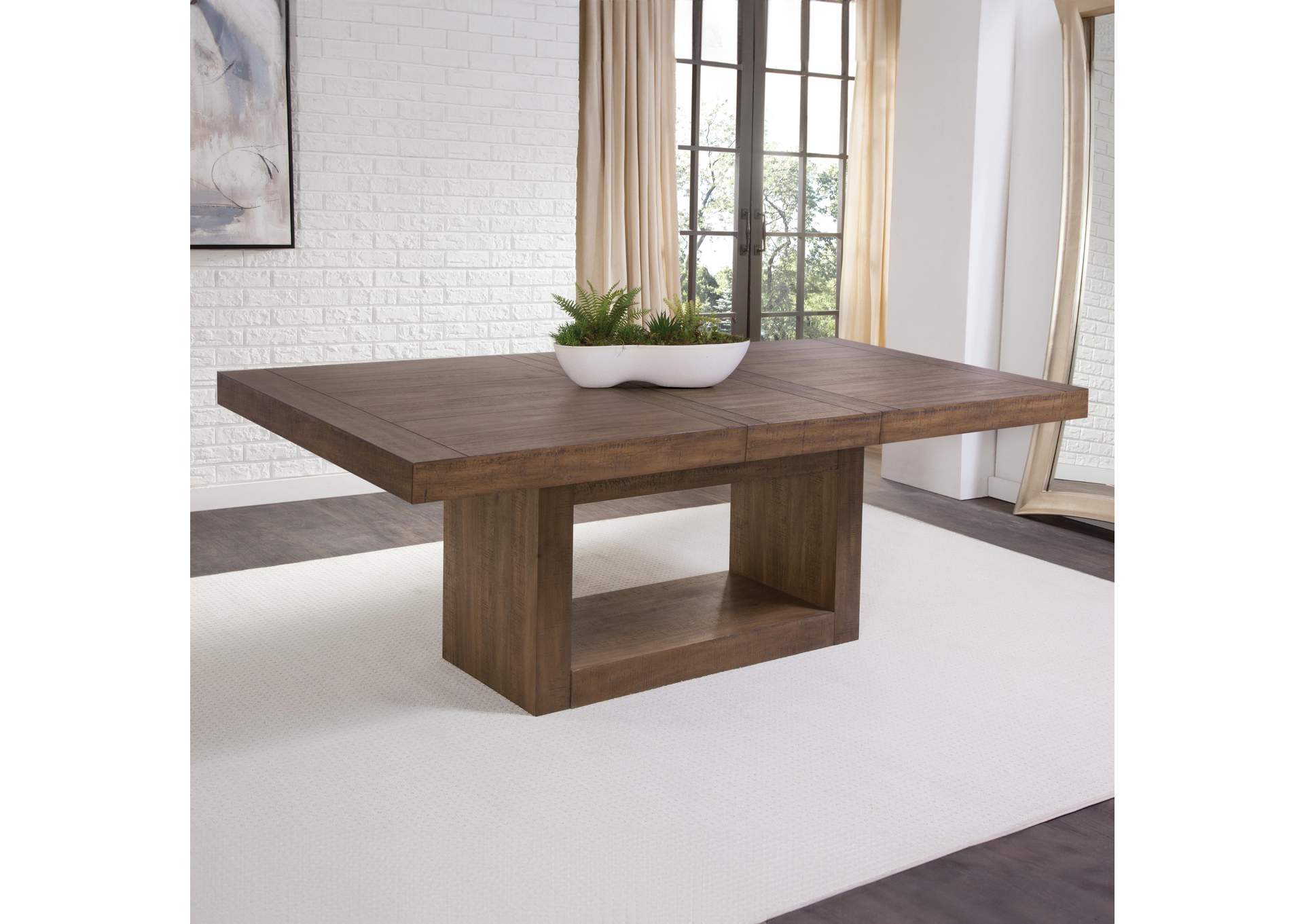 Garland Brown Dining Table and 6 Chairs image 3