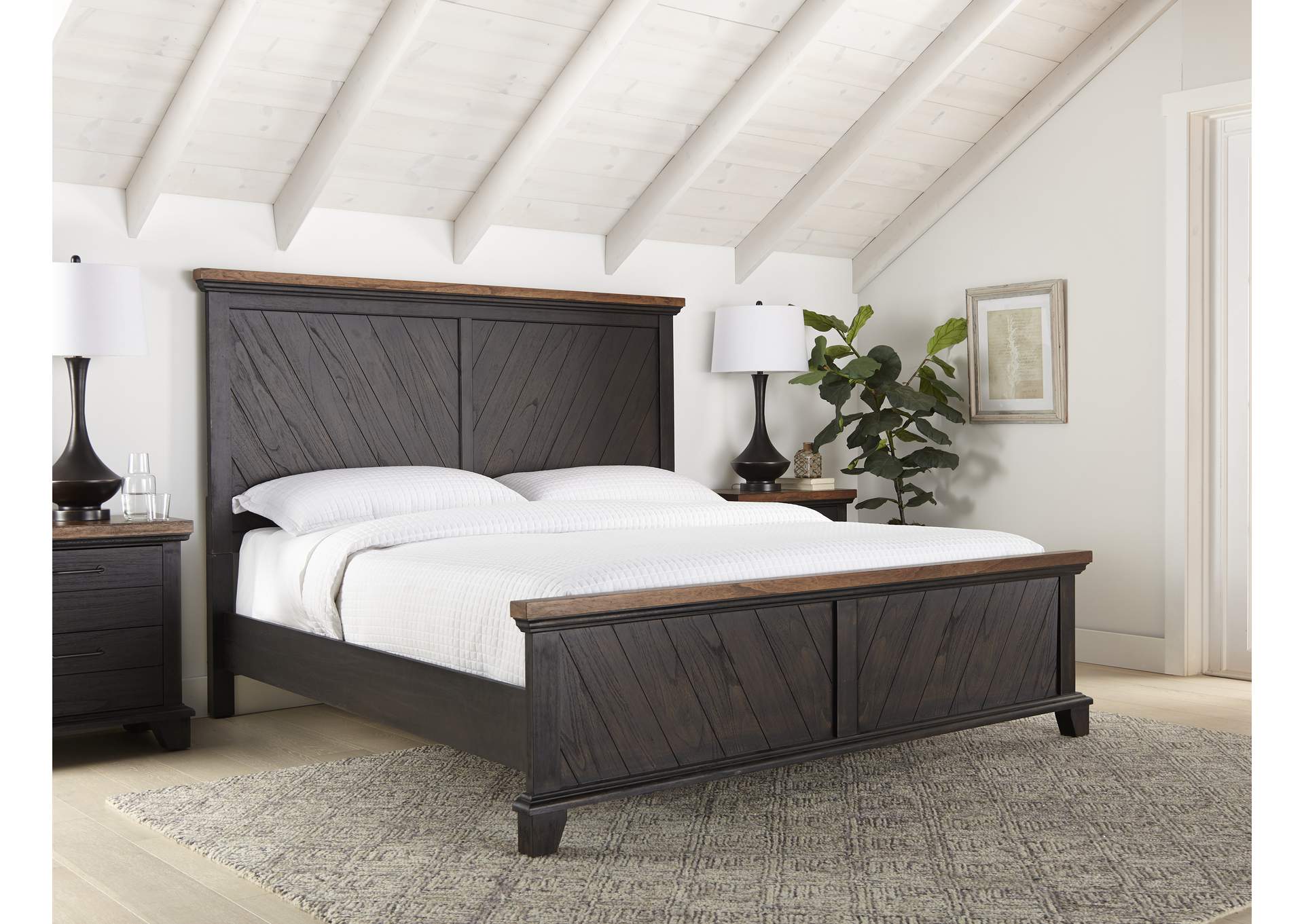 Bear Creek King Bed Brown image 5