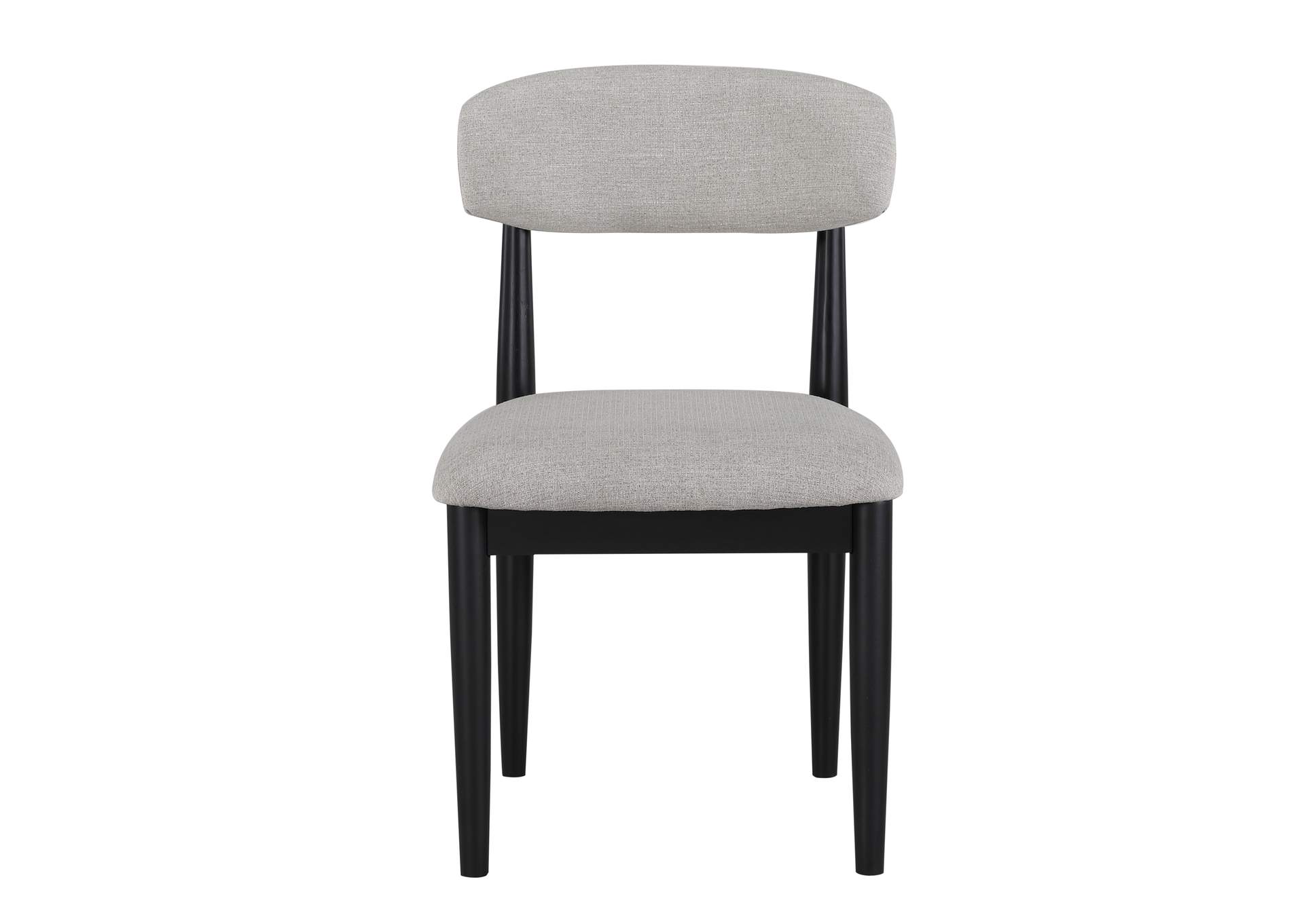 Magnolia Upholstered Side Chair, Black