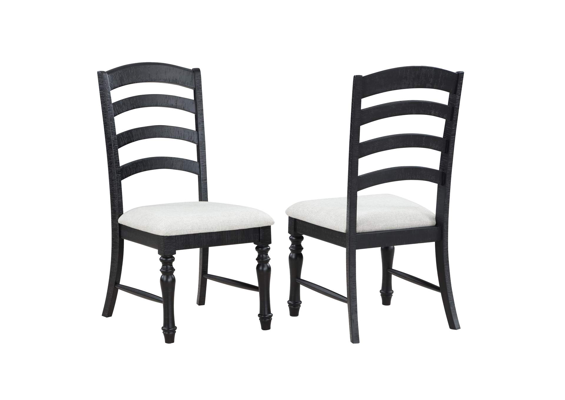 Odessa Side Chair, Black image 1
