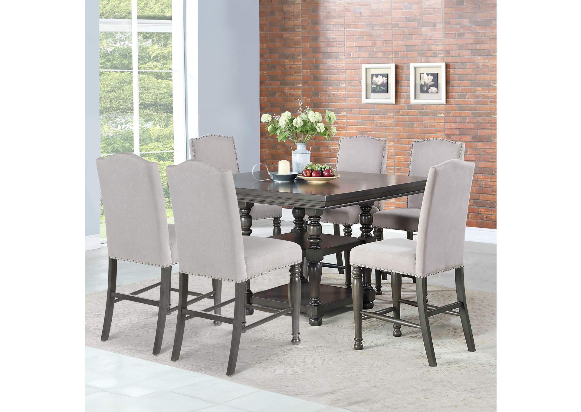 Caswell Counter Set 7-Piece