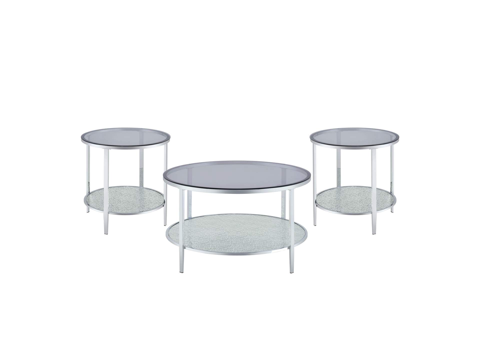 Frostine Silver 3-Piece Occasional Set image 1