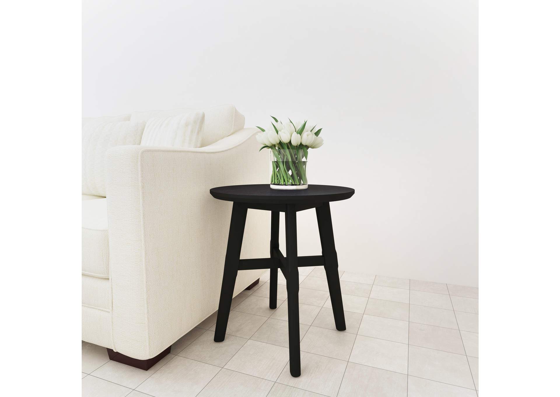 Oslo End Table, Black