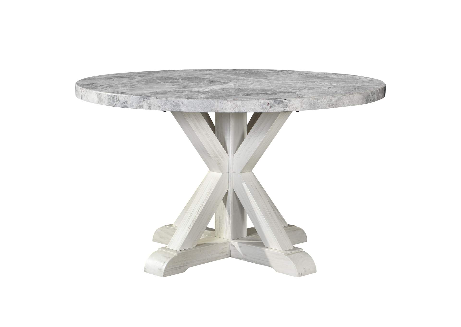 Canova Gray Marble Dining Table image 1