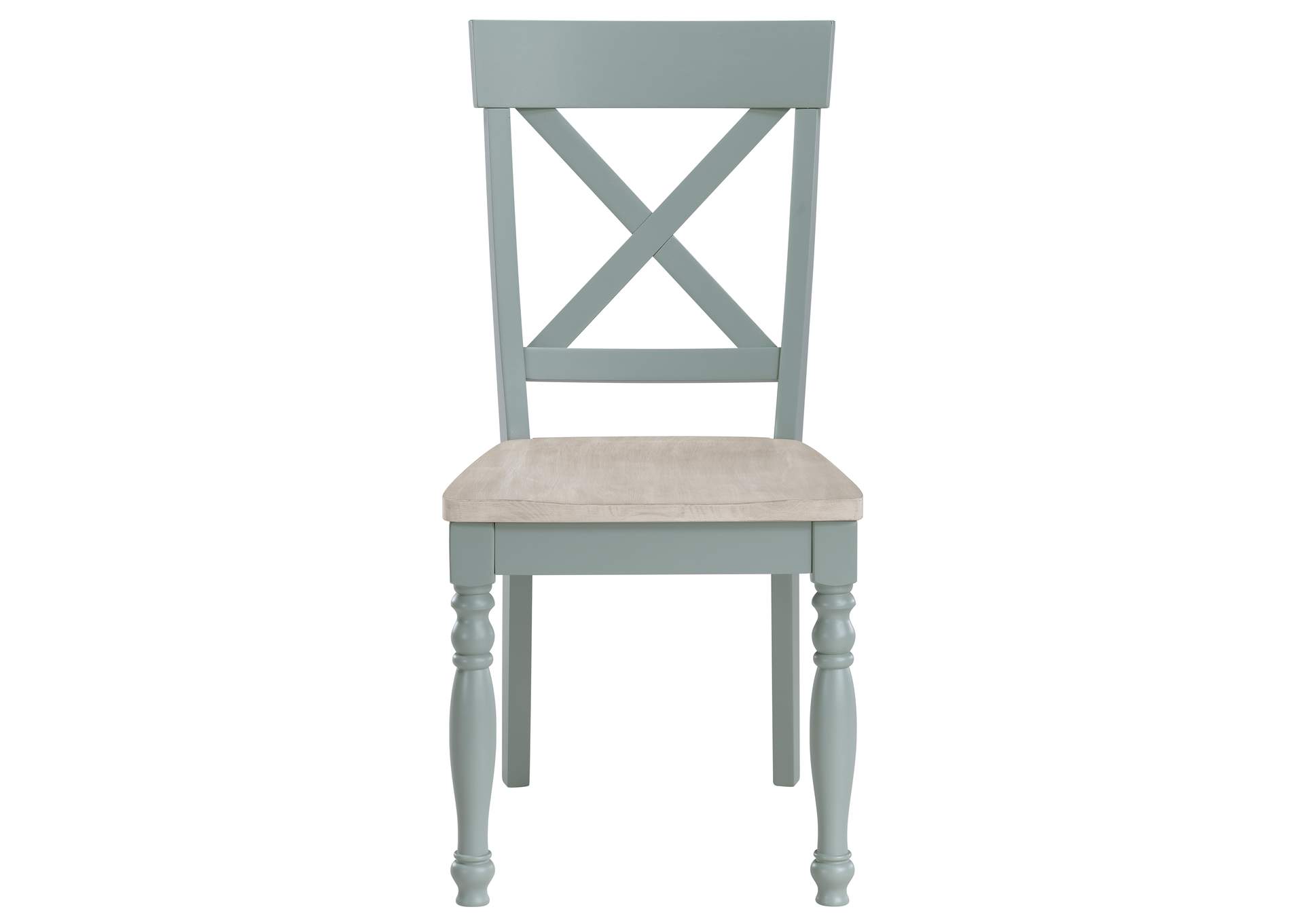 Darcy Green Side Chair image 1