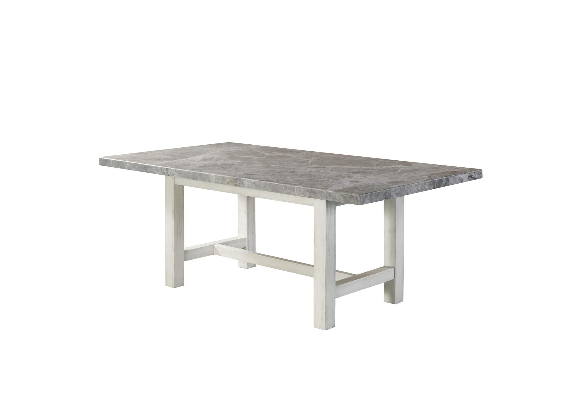 Canova Gray Marble Top Dining image 7