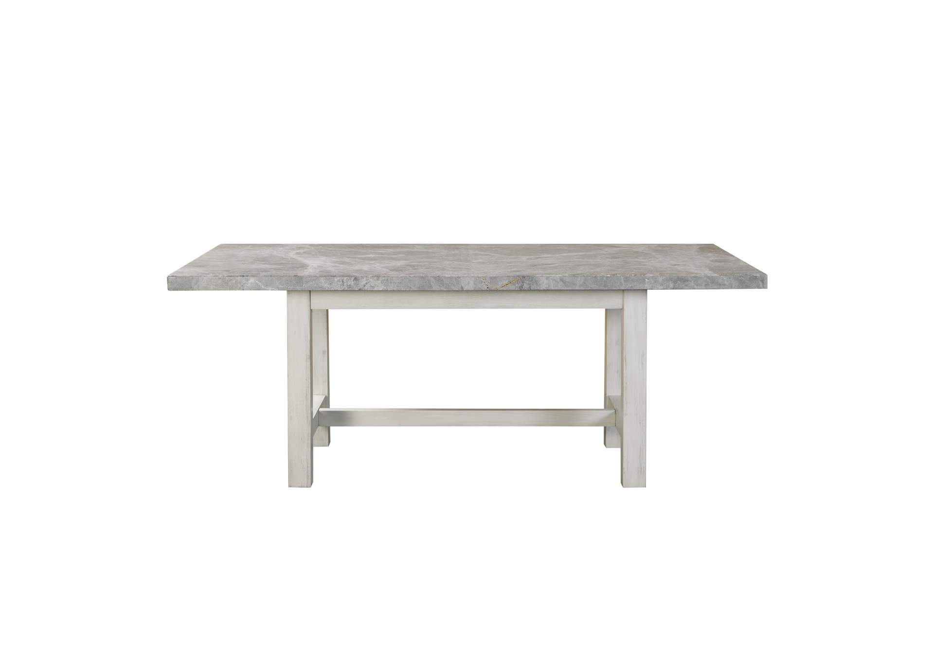 Canova Gray Marble Top Dining image 1