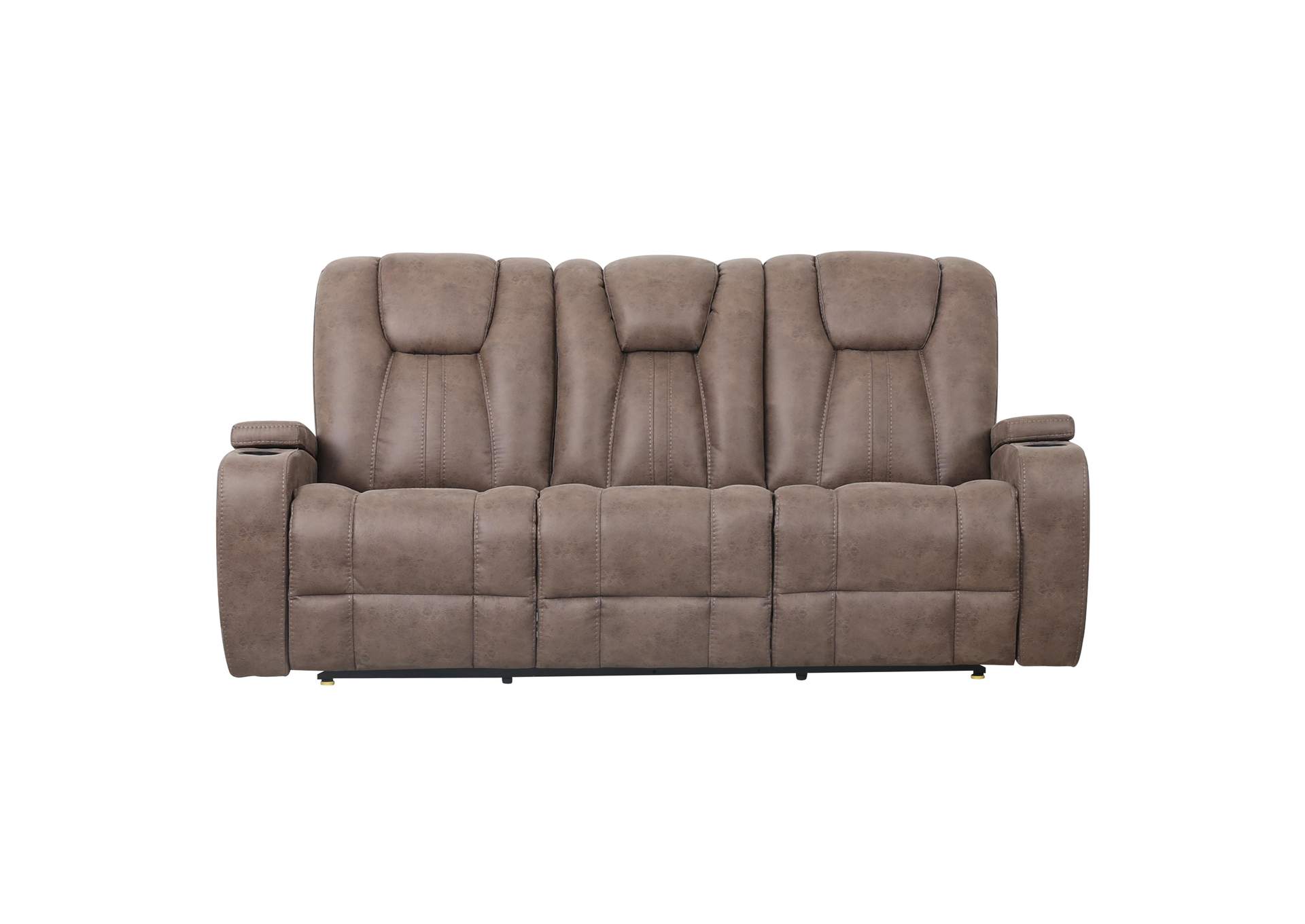 Marlow Sand Manual Recliner Sofa image 1