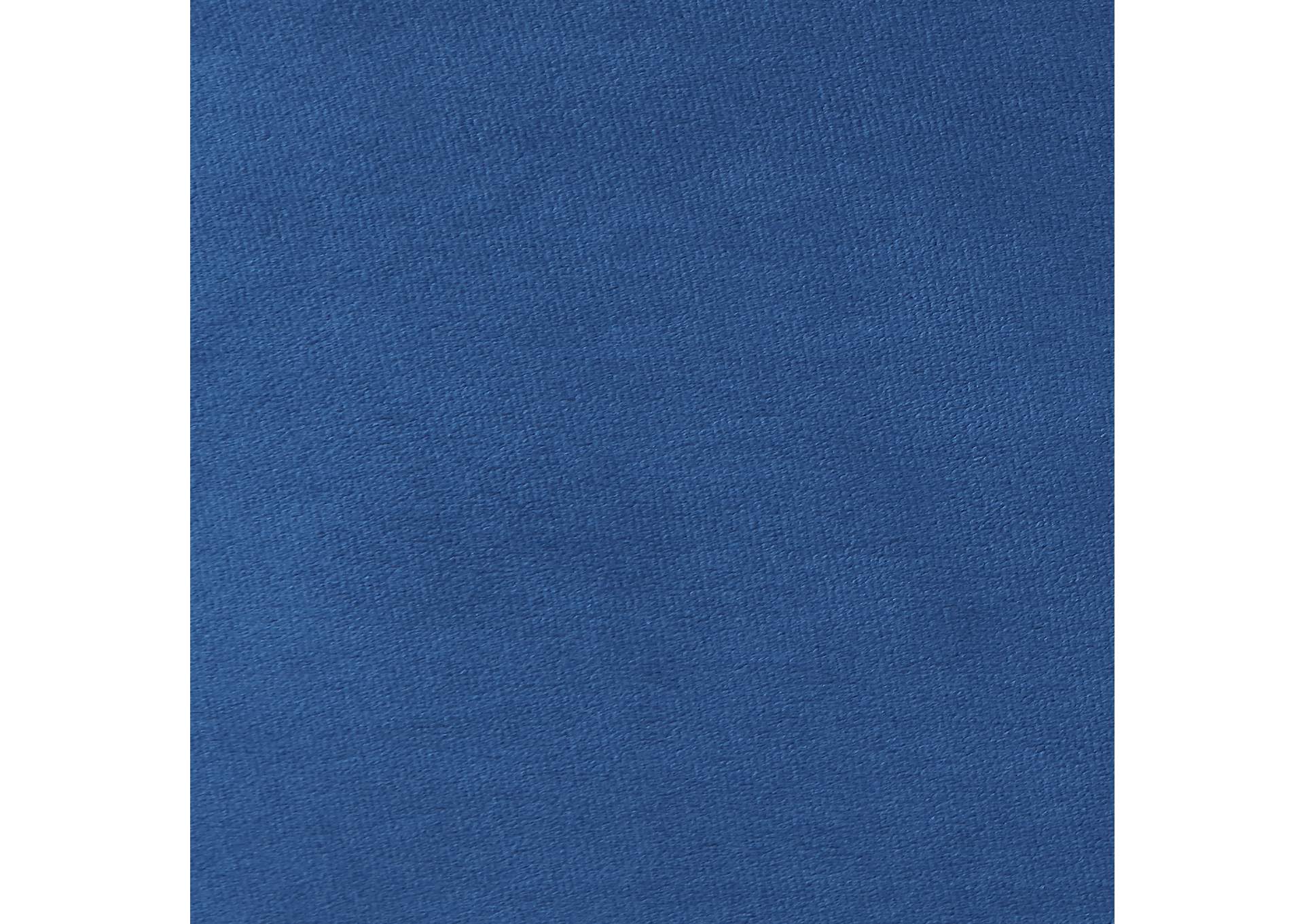 Sophia Swivel Accent Chair, Blue Velvet