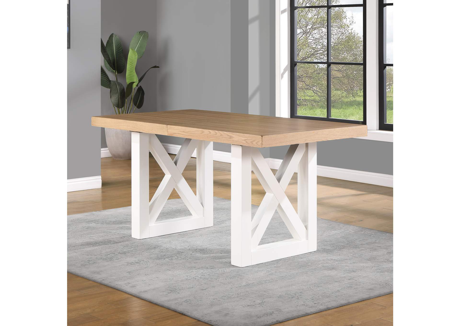 Magnolia Modern Farmhouse Counter Height Dining Table image 8