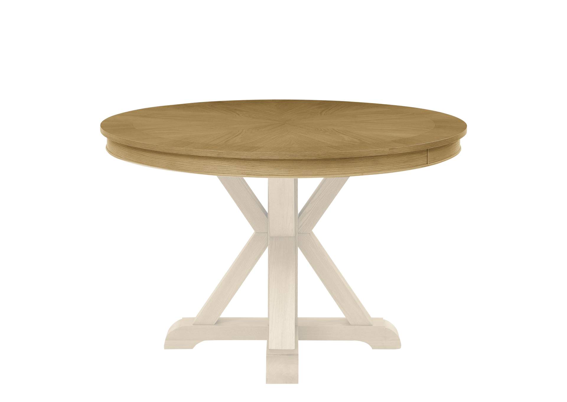 Rylie Counter Table and 4 Swivel Counter Chairs, Natural Finish image 8