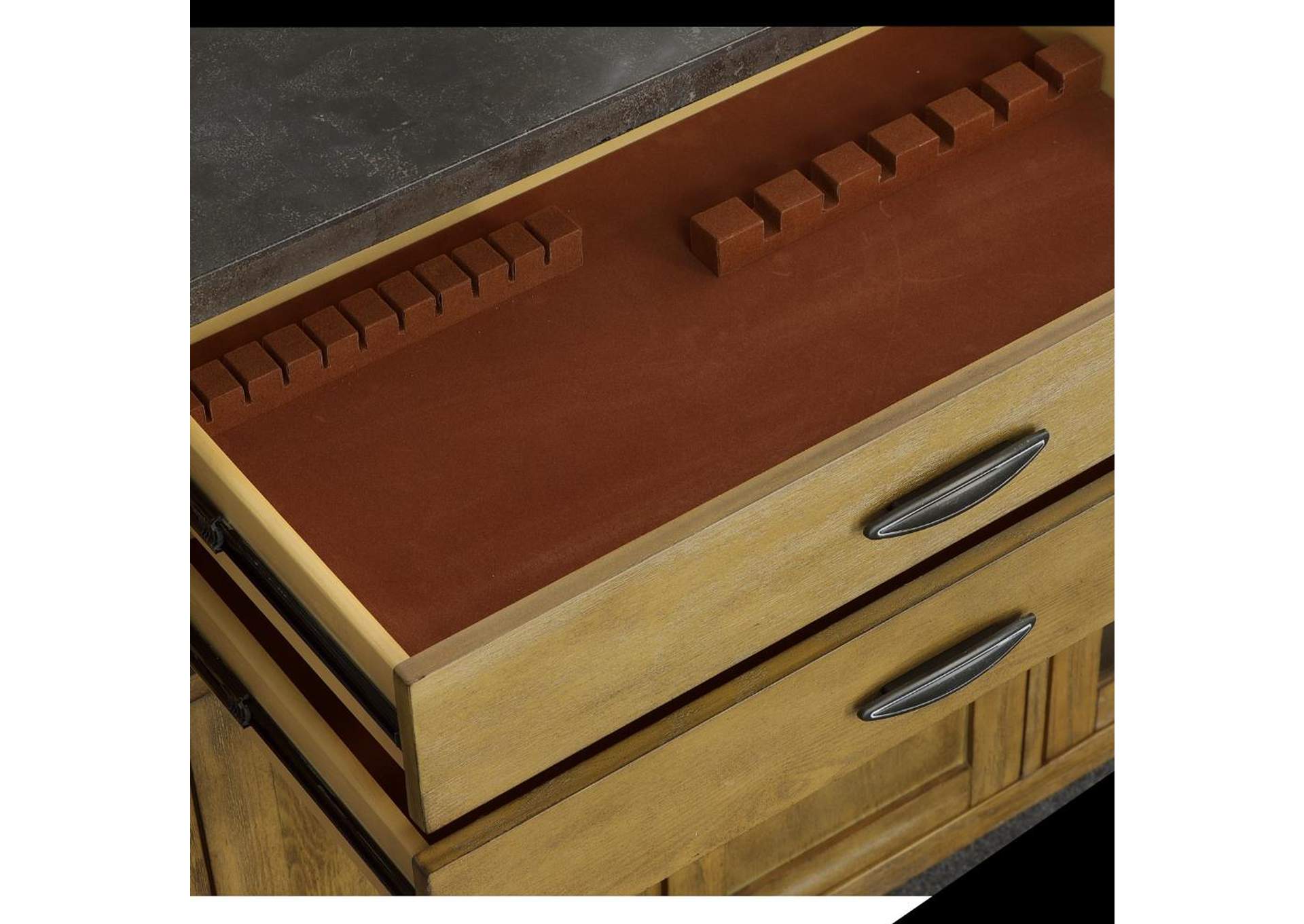 Debby Bluestone Top Sideboard