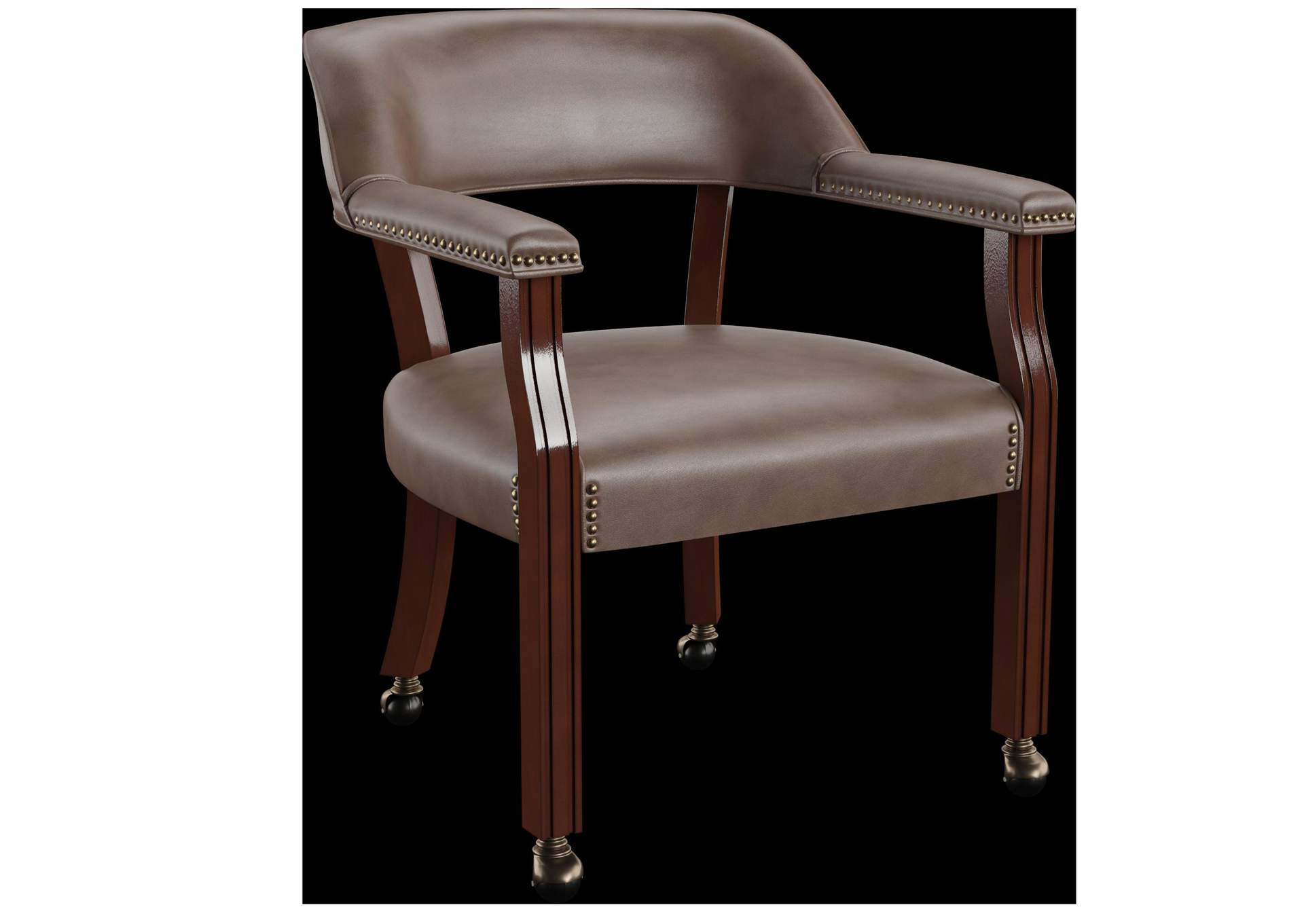 Tournament 5-Piece Dining - Game Table Set Brown image 6